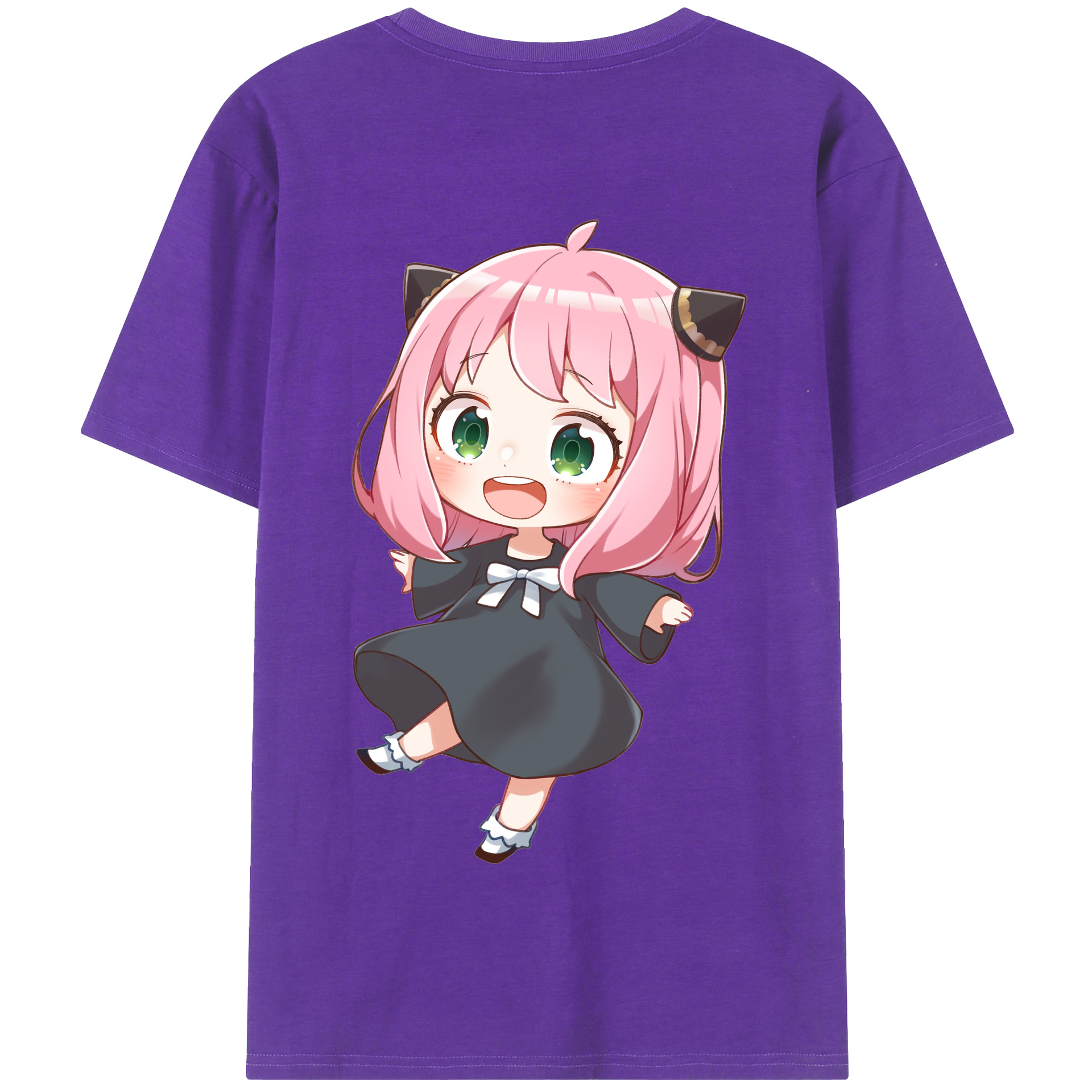 （画像用） SPY×FAMILY间谍家家酒 綿100％半袖Tシャツ（背面プリント）