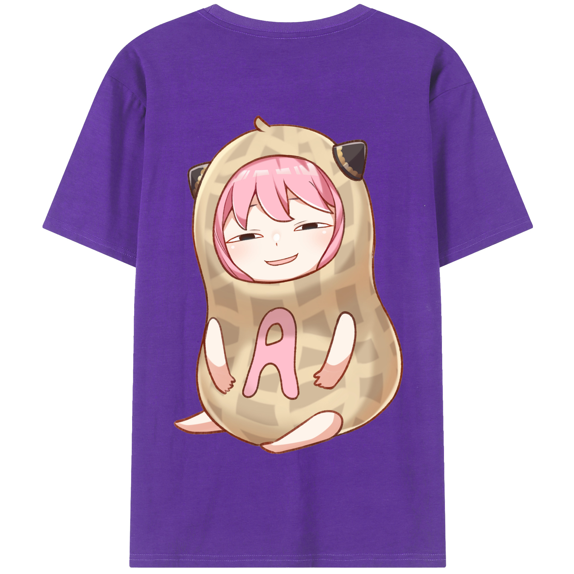 （画像用） SPY×FAMILY间谍家家酒 綿100％半袖Tシャツ（背面プリント）