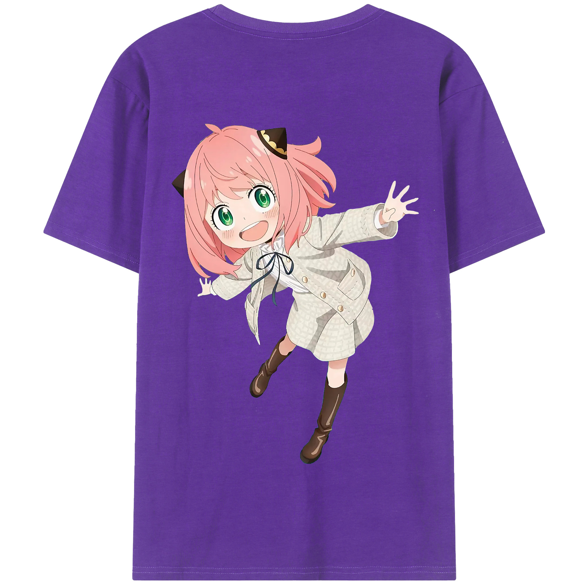 （画像用） SPY×FAMILY间谍家家酒 綿100％半袖Tシャツ（背面プリント）