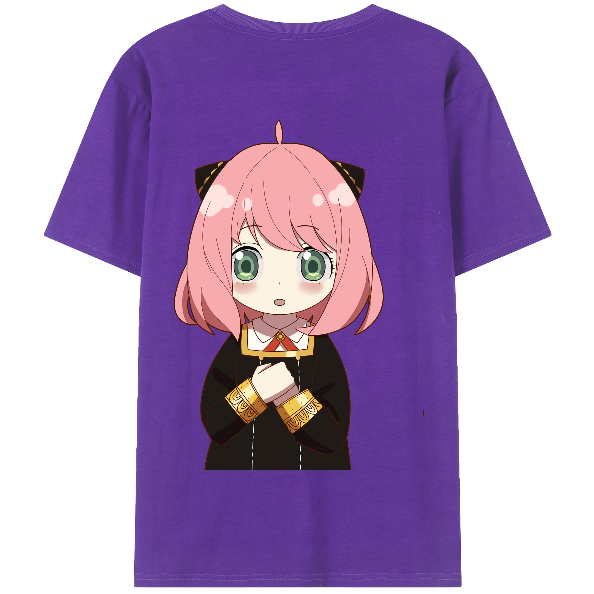 （画像用） SPY×FAMILY间谍家家酒 綿100％半袖Tシャツ（背面プリント）
