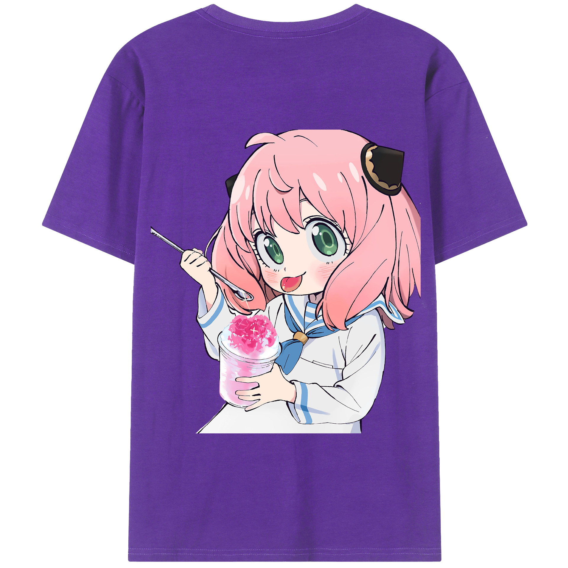 （画像用） SPY×FAMILY间谍家家酒 綿100％半袖Tシャツ（背面プリント）