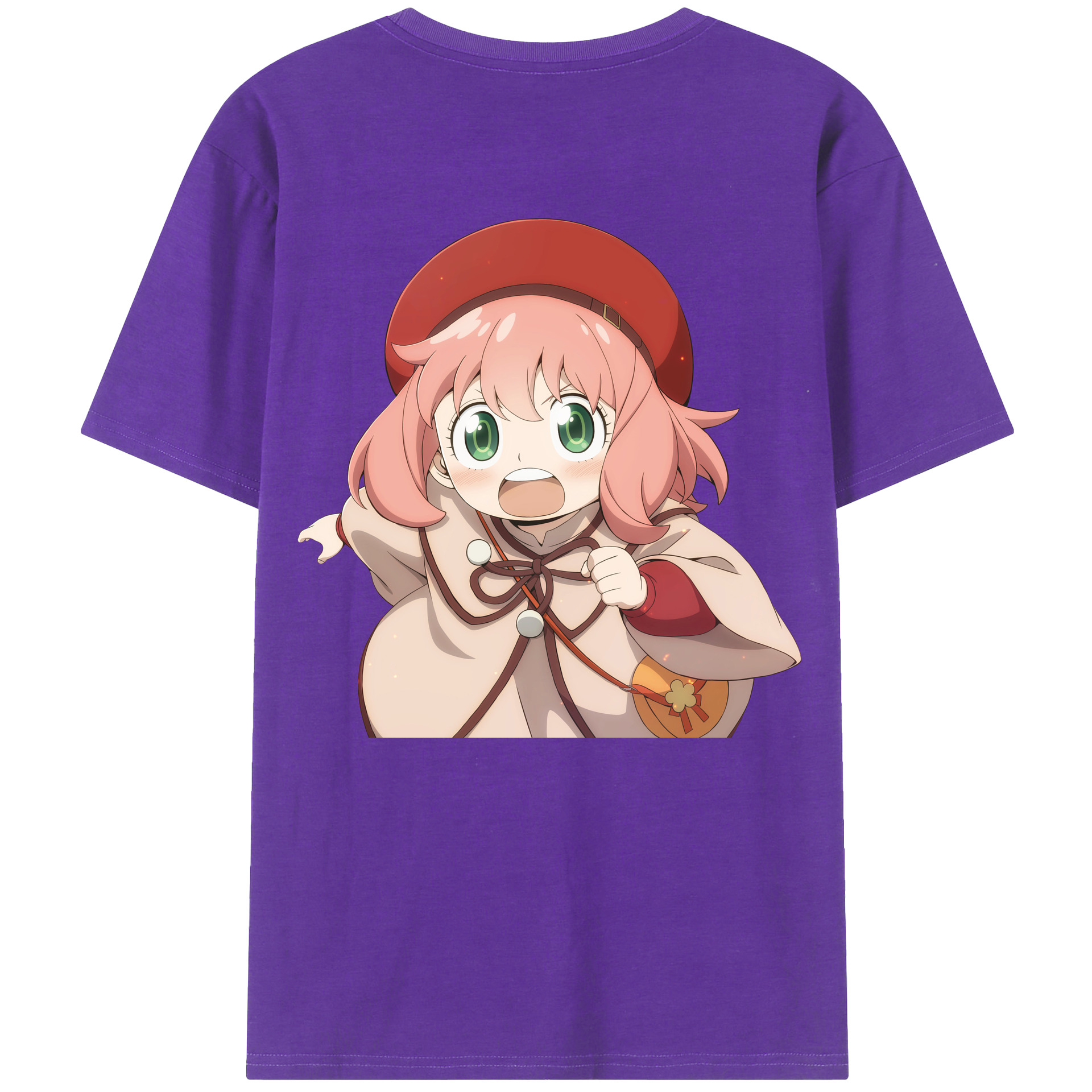 （画像用） SPY×FAMILY间谍家家酒 綿100％半袖Tシャツ（背面プリント）