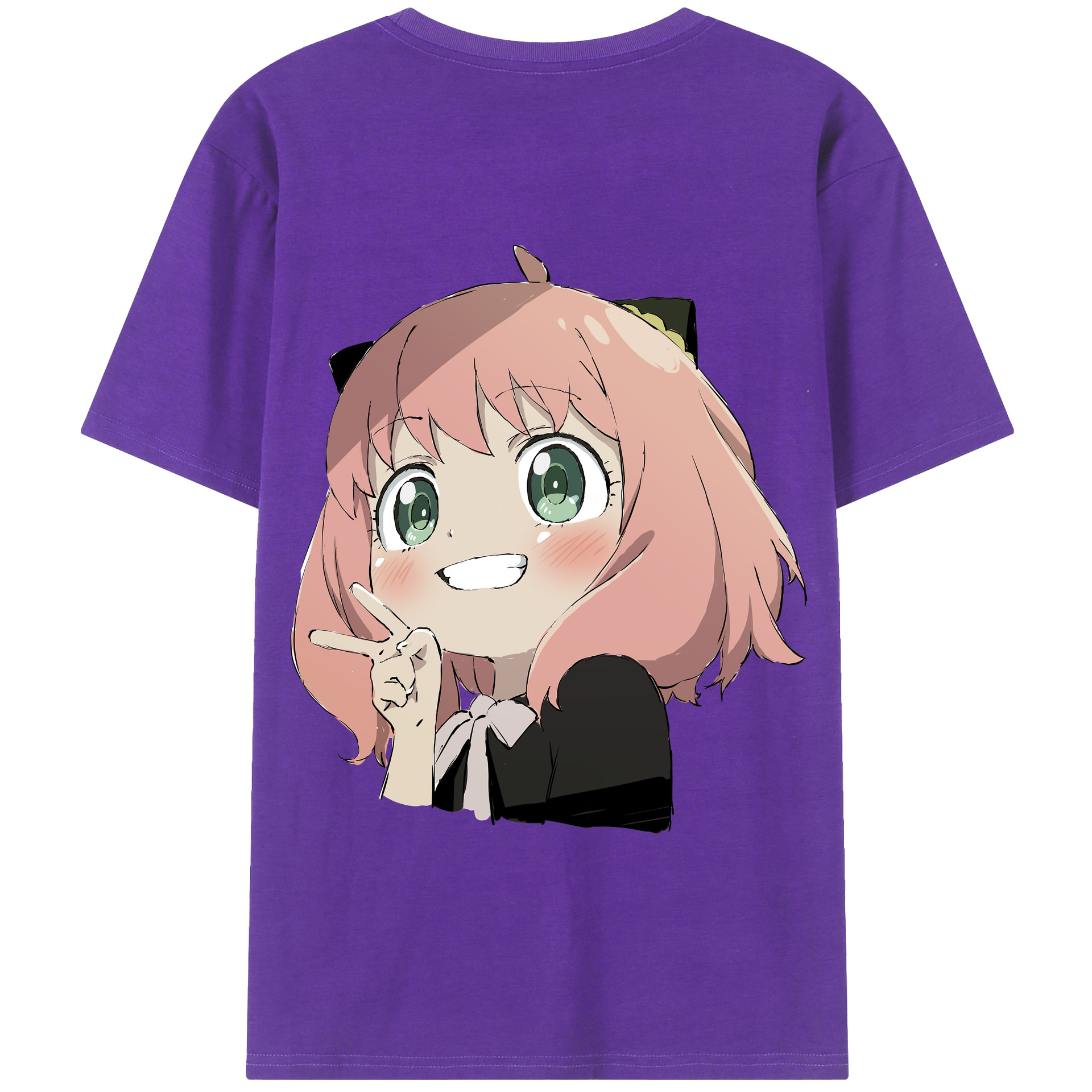（画像用） SPY×FAMILY间谍家家酒 綿100％半袖Tシャツ（背面プリント）