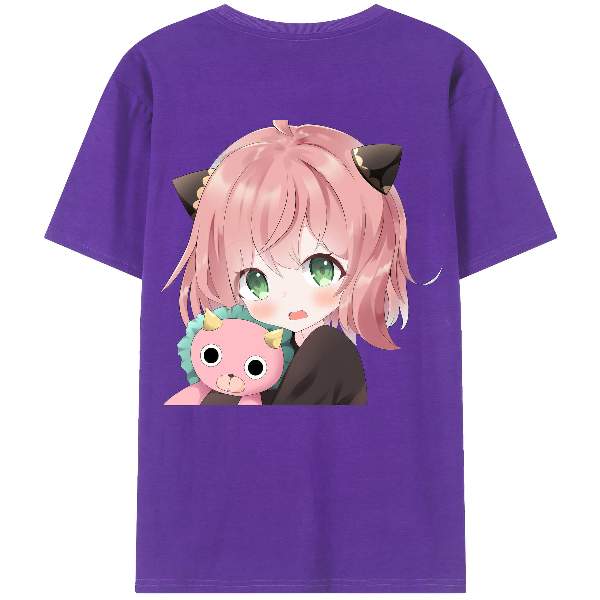 （画像用） SPY×FAMILY间谍家家酒 綿100％半袖Tシャツ（背面プリント）
