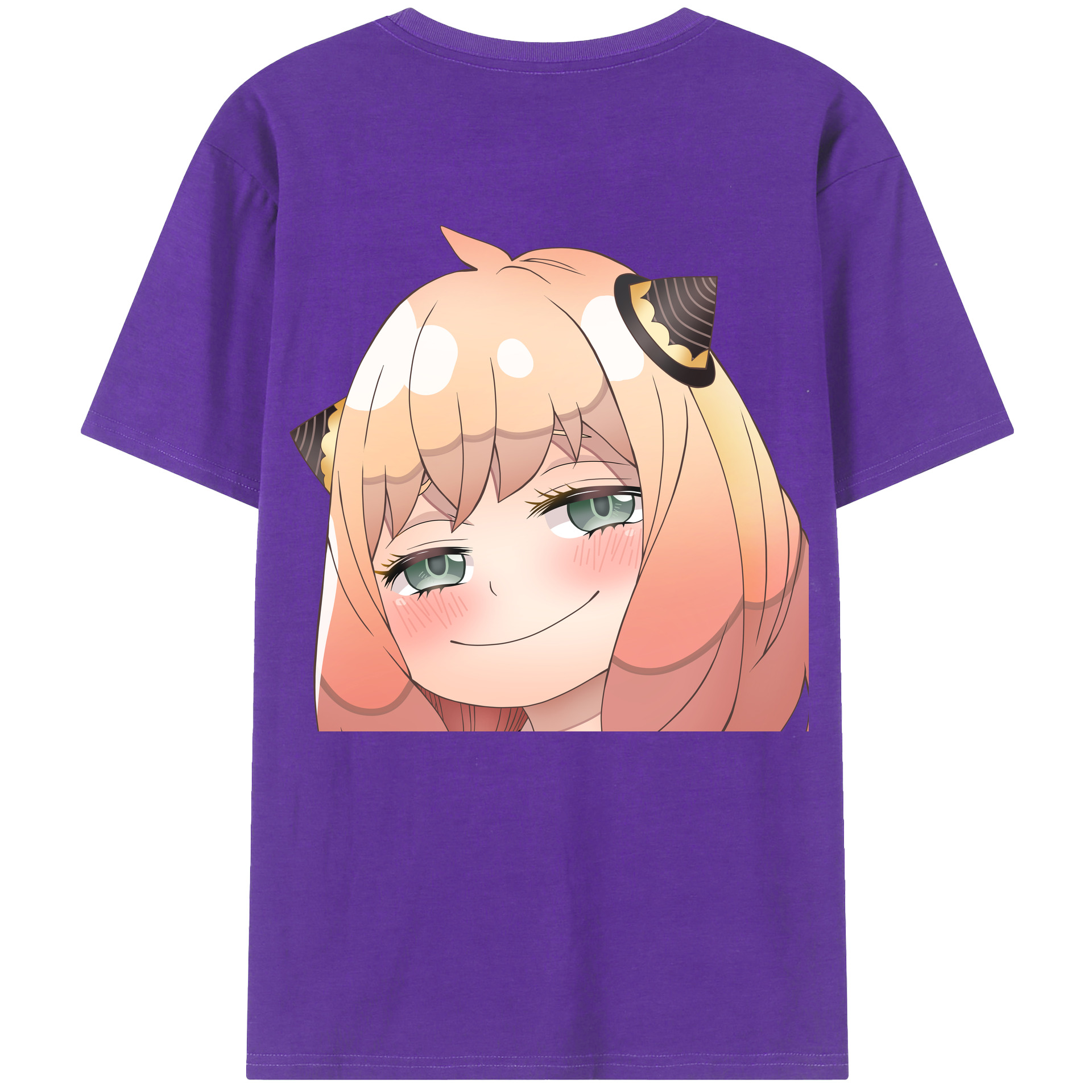 （画像用） SPY×FAMILY间谍家家酒 綿100％半袖Tシャツ（背面プリント）
