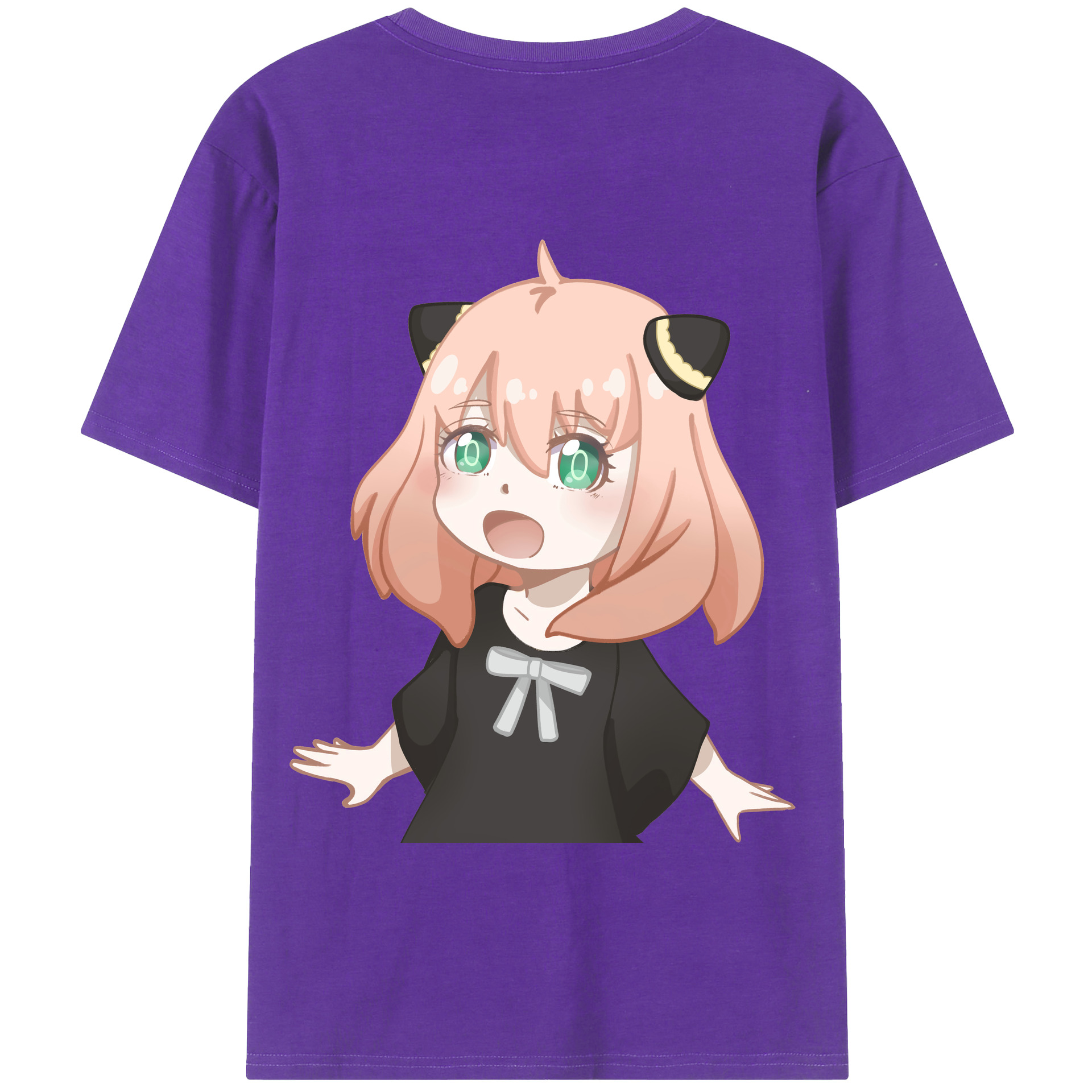 （画像用） SPY×FAMILY间谍家家酒 綿100％半袖Tシャツ（背面プリント）