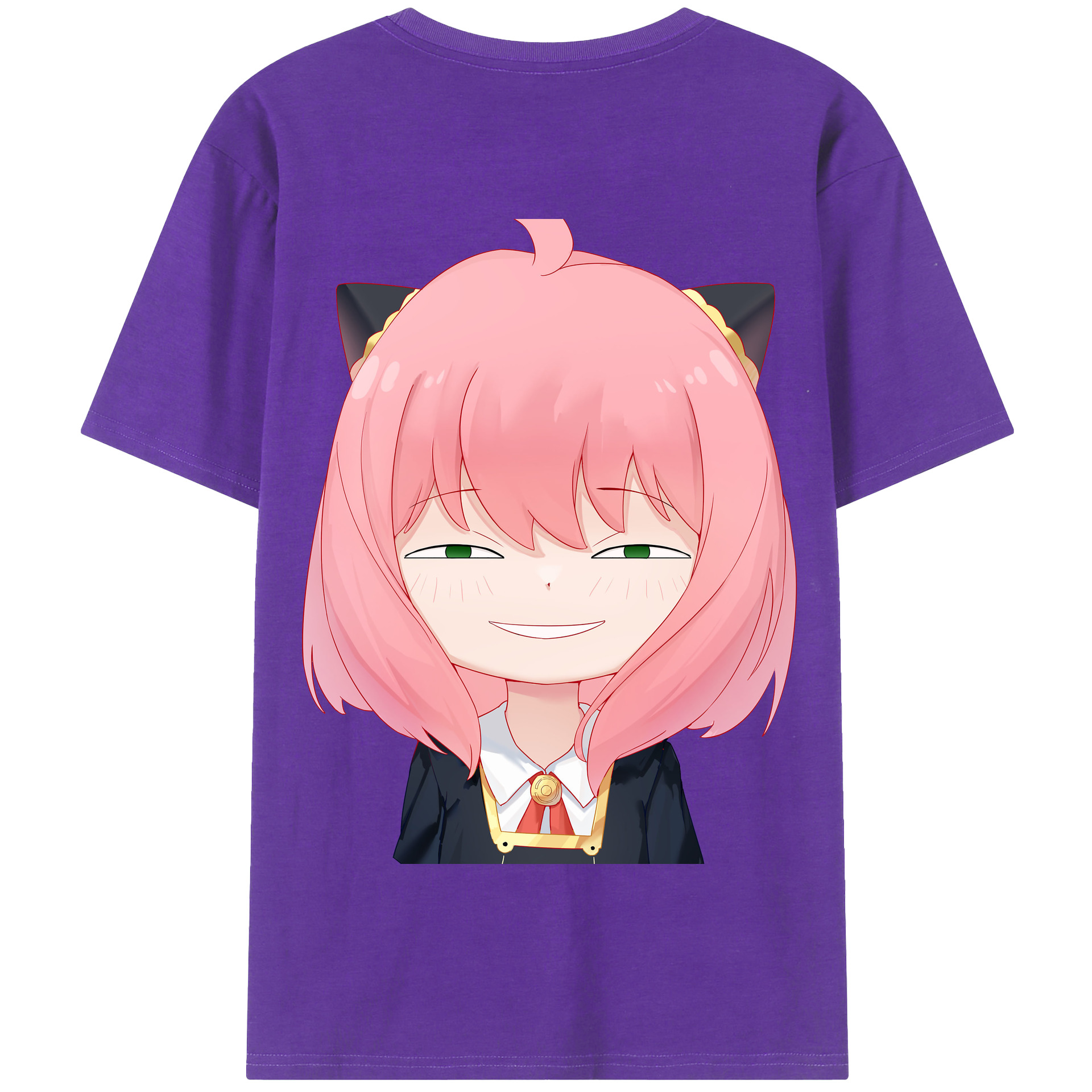 （画像用） SPY×FAMILY间谍家家酒 綿100％半袖Tシャツ（背面プリント）