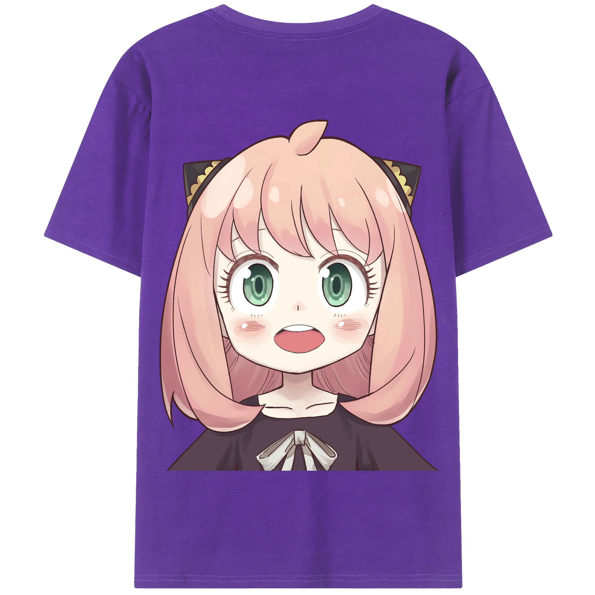 （画像用） SPY×FAMILY间谍家家酒 綿100％半袖Tシャツ（背面プリント）