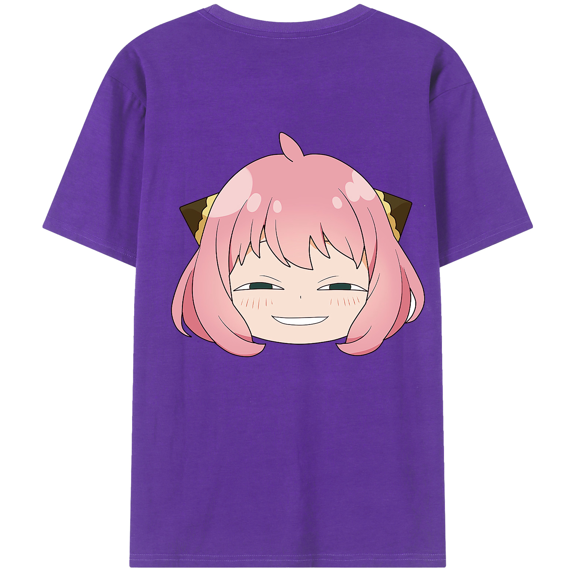 （画像用） SPY×FAMILY间谍家家酒 綿100％半袖Tシャツ（背面プリント）