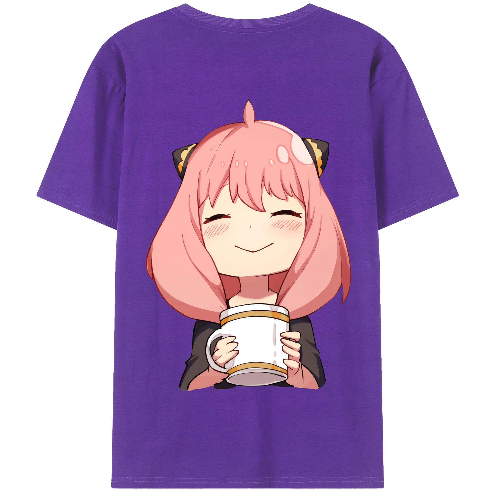 （画像用） SPY×FAMILY间谍家家酒 綿100％半袖Tシャツ（背面プリント）