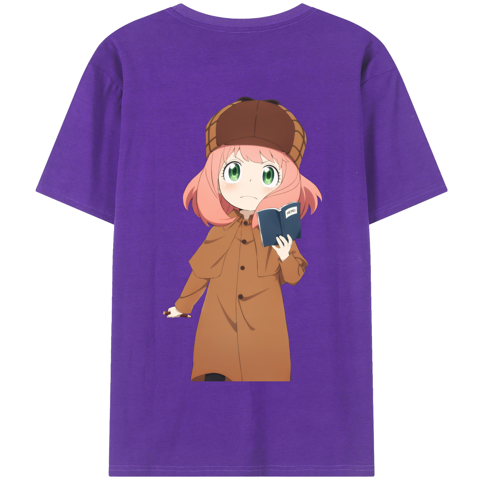 （画像用） SPY×FAMILY间谍家家酒 綿100％半袖Tシャツ（背面プリント）