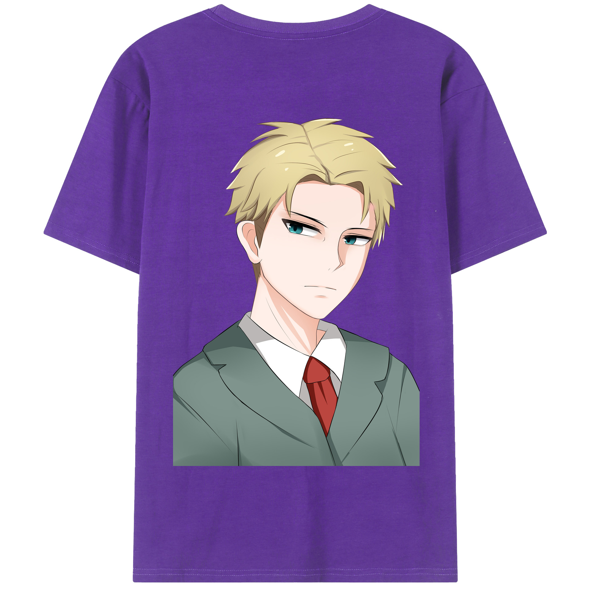 （画像用） SPY×FAMILY间谍家家酒 綿100％半袖Tシャツ（背面プリント）