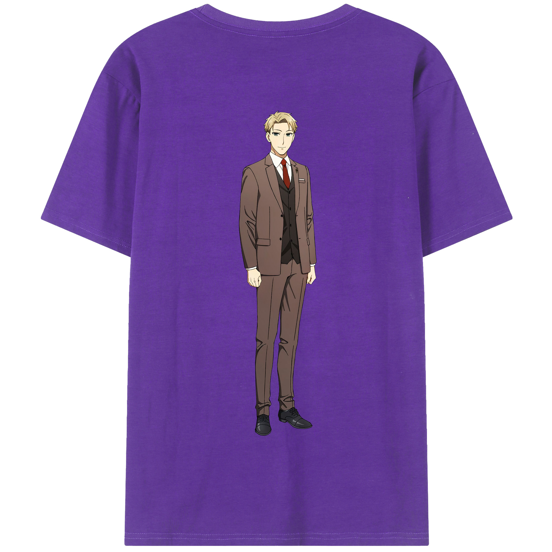 （画像用） SPY×FAMILY间谍家家酒 綿100％半袖Tシャツ（背面プリント）