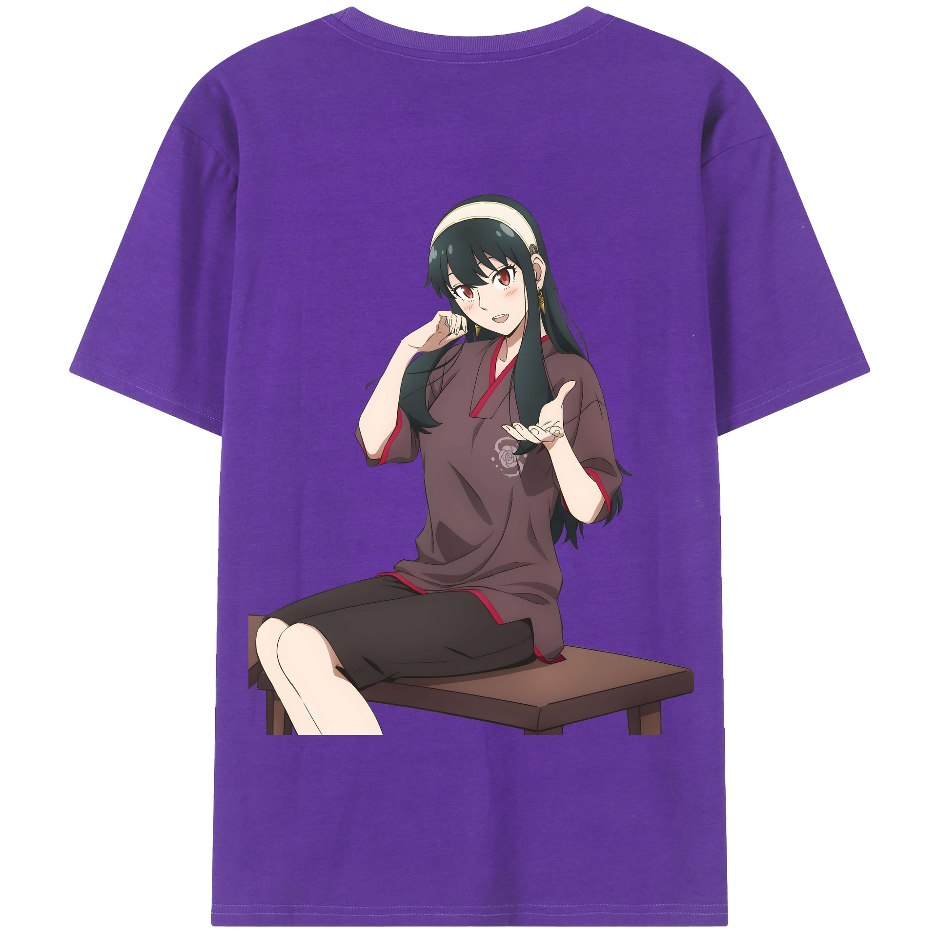 （画像用） SPY×FAMILY间谍家家酒 綿100％半袖Tシャツ（背面プリント）