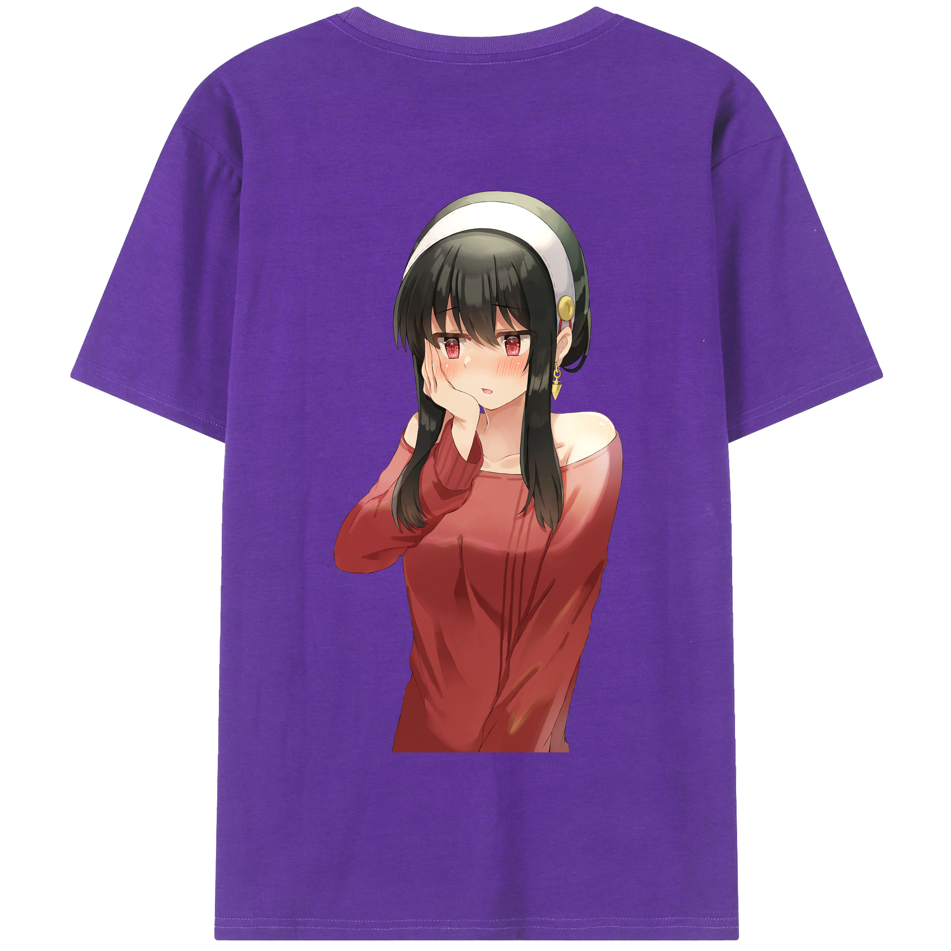 （画像用） SPY×FAMILY间谍家家酒 綿100％半袖Tシャツ（背面プリント）