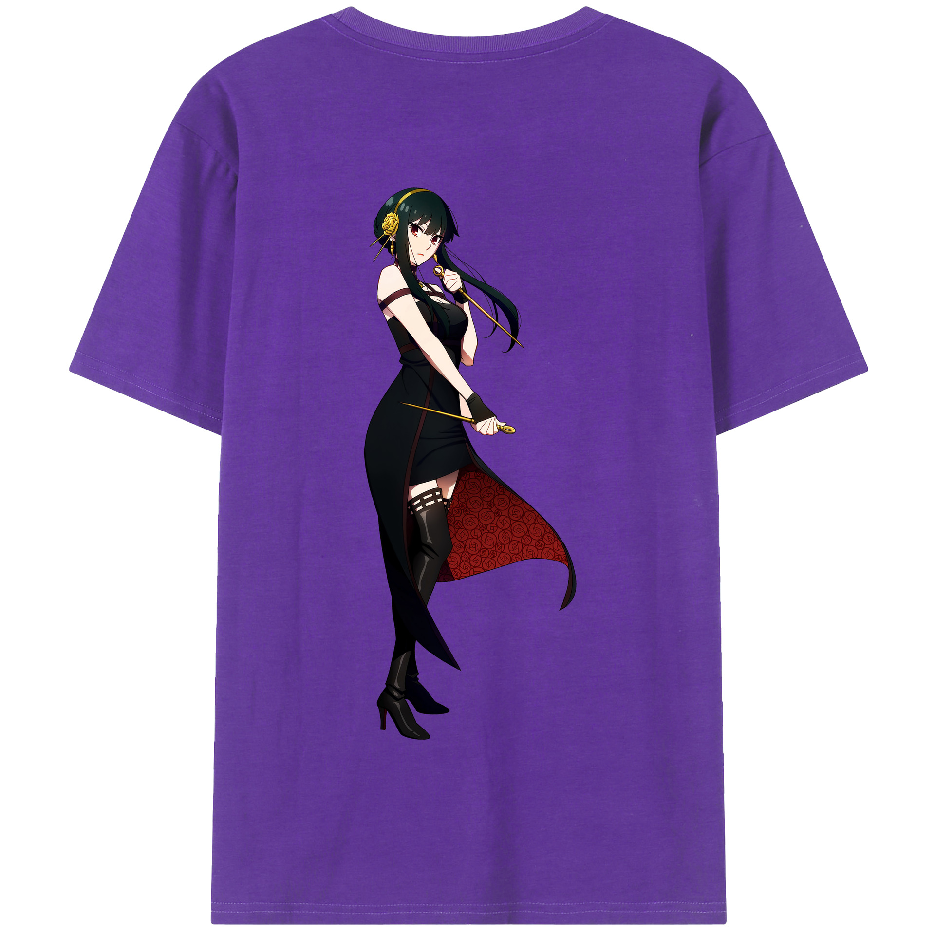 （画像用） SPY×FAMILY间谍家家酒 綿100％半袖Tシャツ（背面プリント）