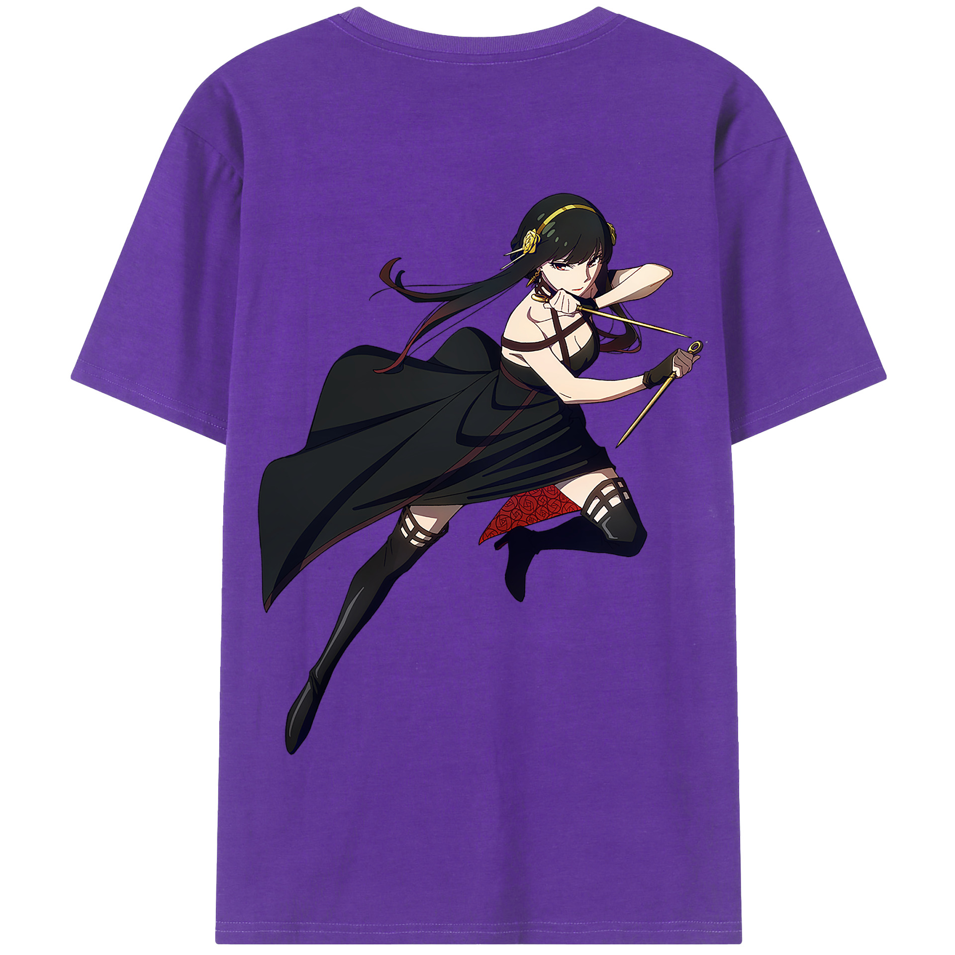 （画像用） SPY×FAMILY间谍家家酒 綿100％半袖Tシャツ（背面プリント）