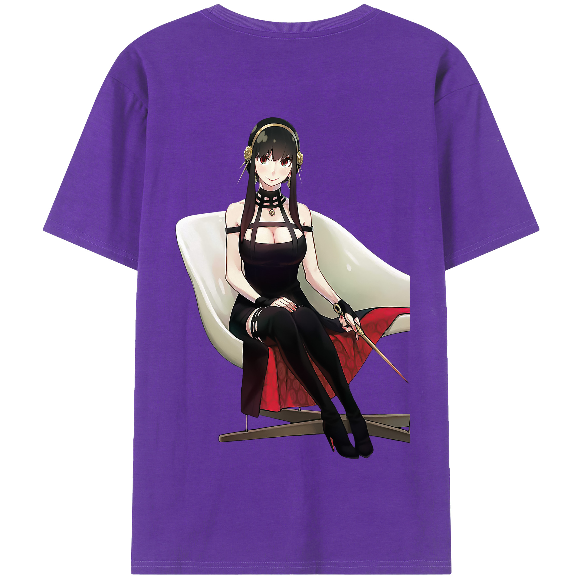 （画像用） SPY×FAMILY间谍家家酒 綿100％半袖Tシャツ（背面プリント）