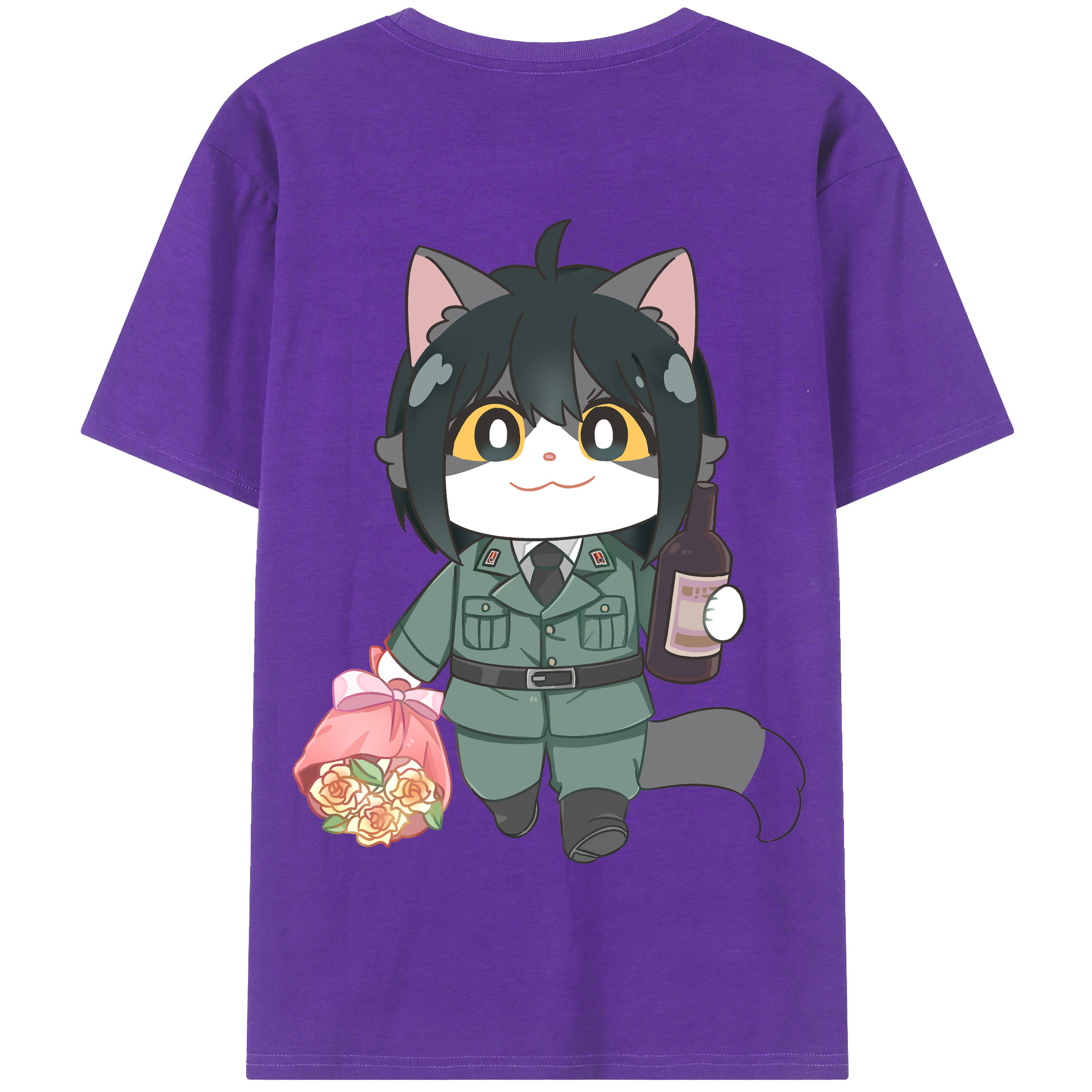 （画像用） SPY×FAMILY间谍家家酒 綿100％半袖Tシャツ（背面プリント）