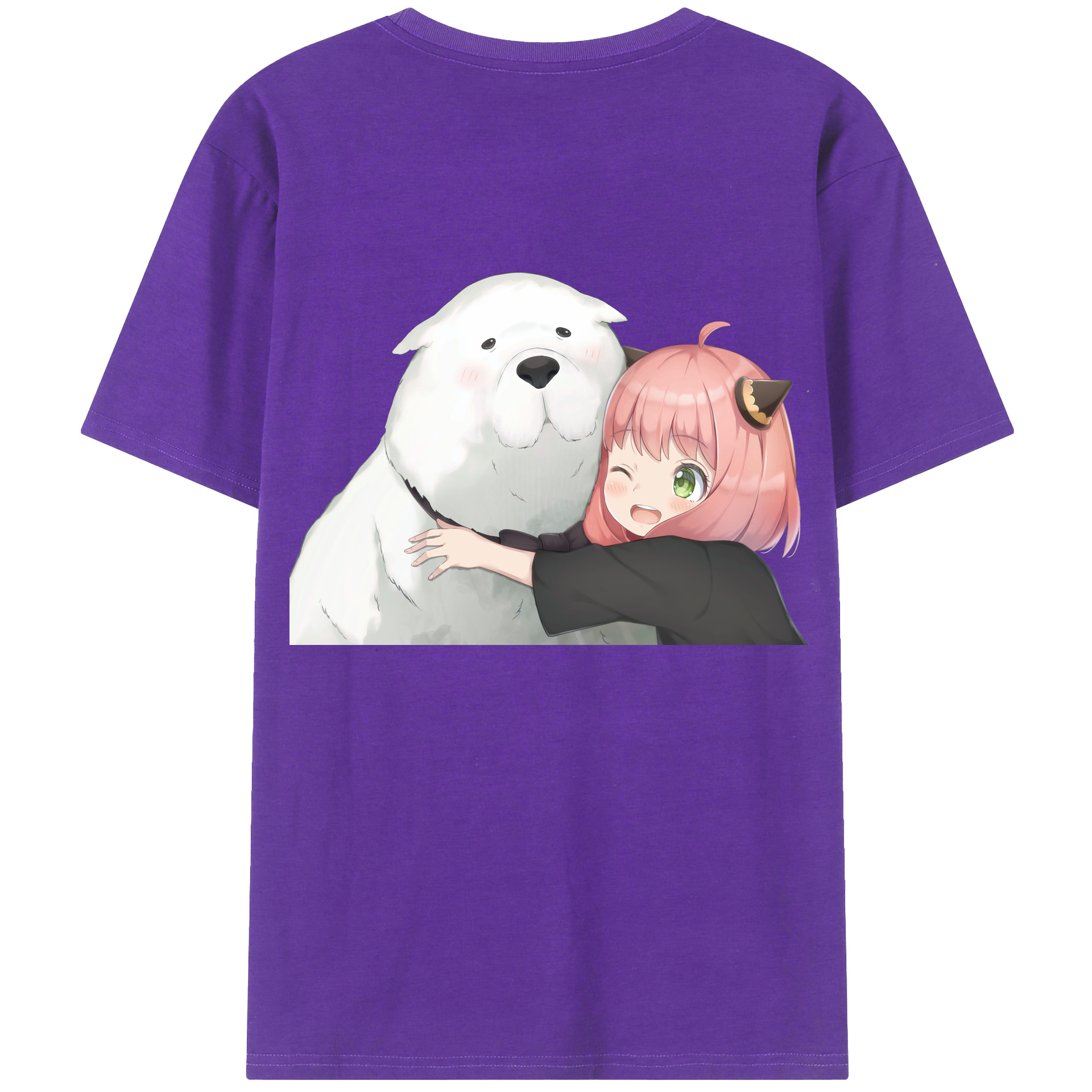 （画像用） SPY×FAMILY间谍家家酒 綿100％半袖Tシャツ（背面プリント）