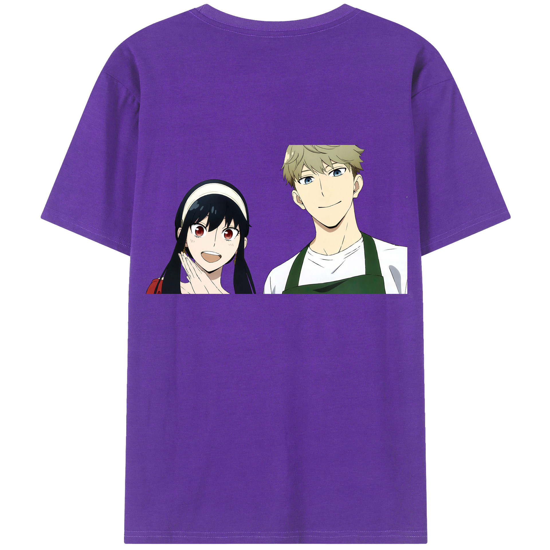 （画像用） SPY×FAMILY间谍家家酒 綿100％半袖Tシャツ（背面プリント）
