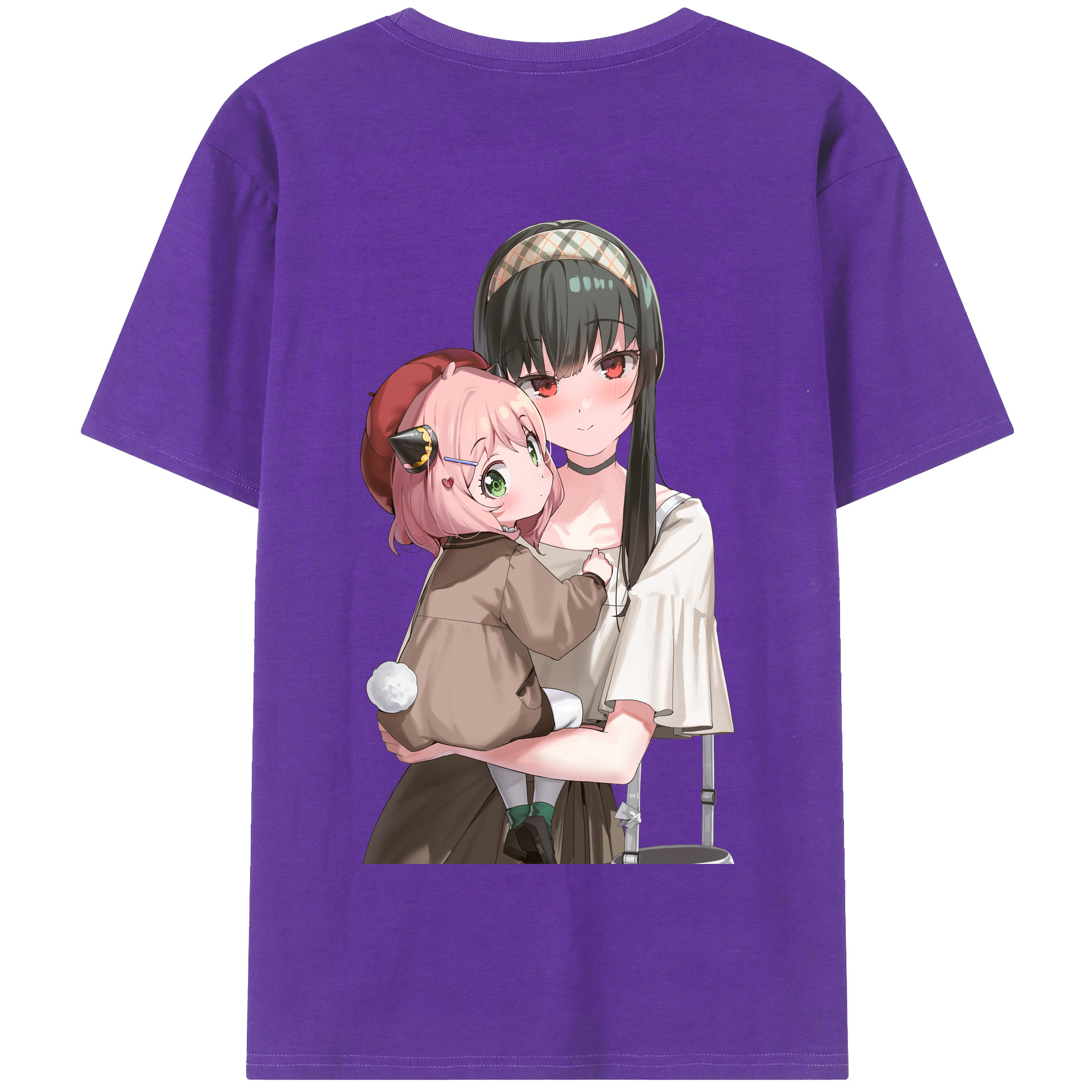 （画像用） SPY×FAMILY间谍家家酒 綿100％半袖Tシャツ（背面プリント）