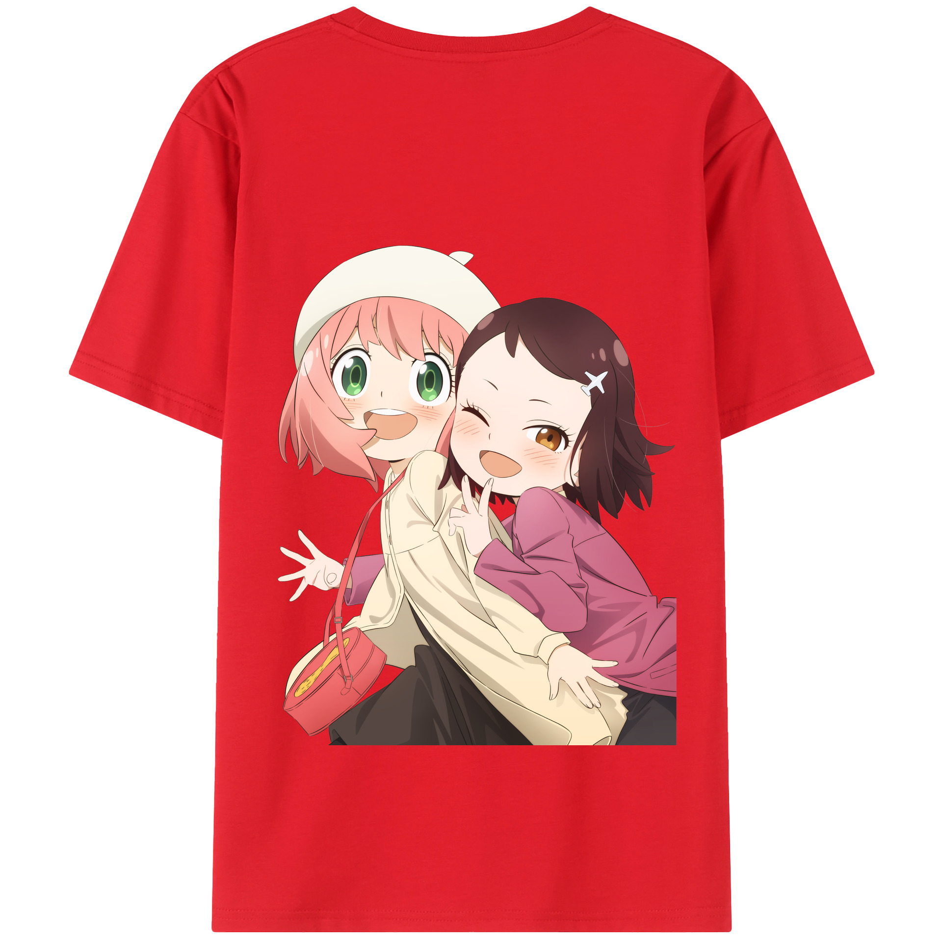 （画像用） SPY×FAMILY间谍家家酒 綿100％半袖Tシャツ（背面プリント）