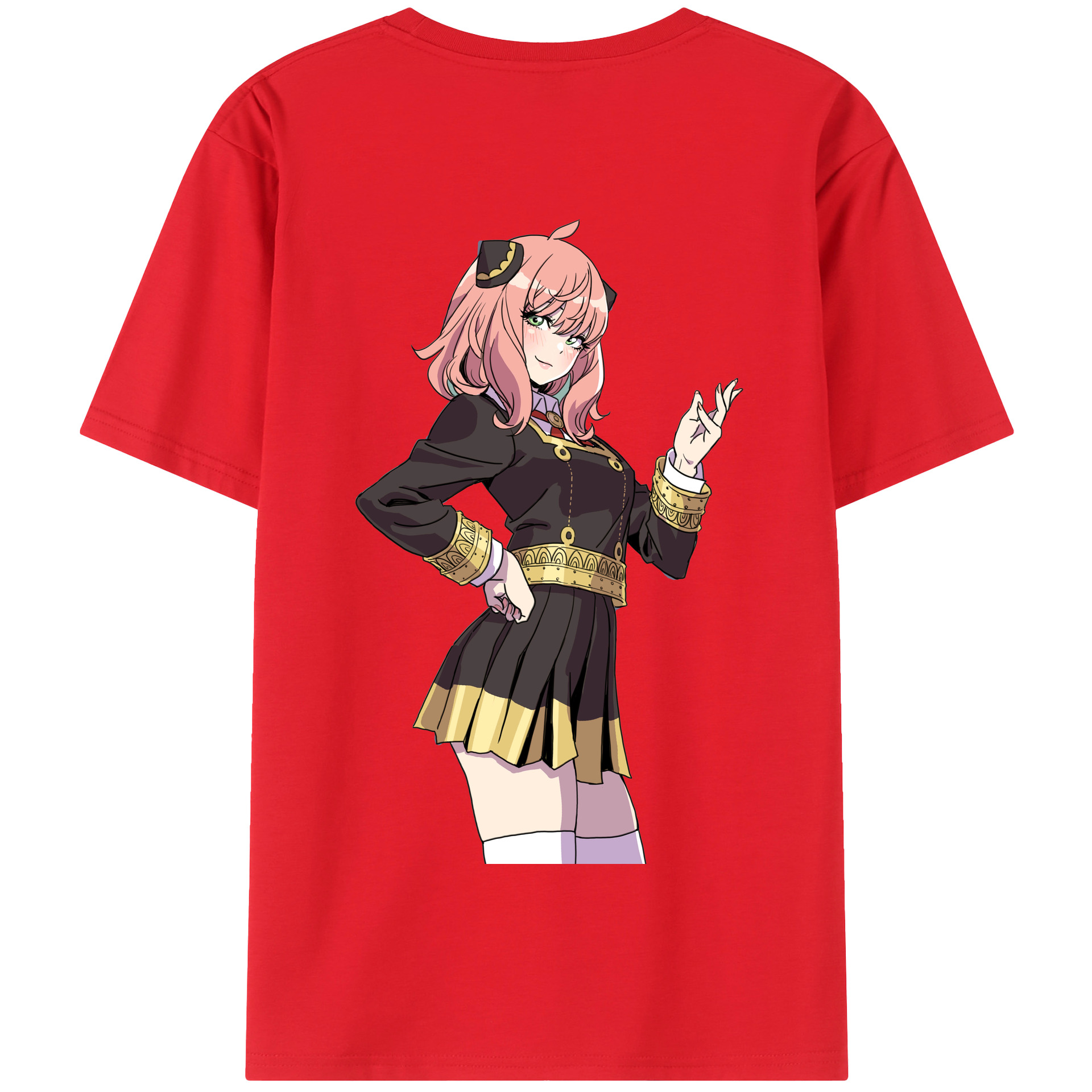 （画像用） SPY×FAMILY间谍家家酒 綿100％半袖Tシャツ（背面プリント）