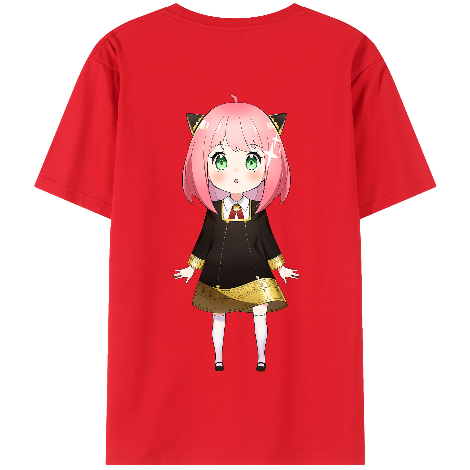 （画像用） SPY×FAMILY间谍家家酒 綿100％半袖Tシャツ（背面プリント）