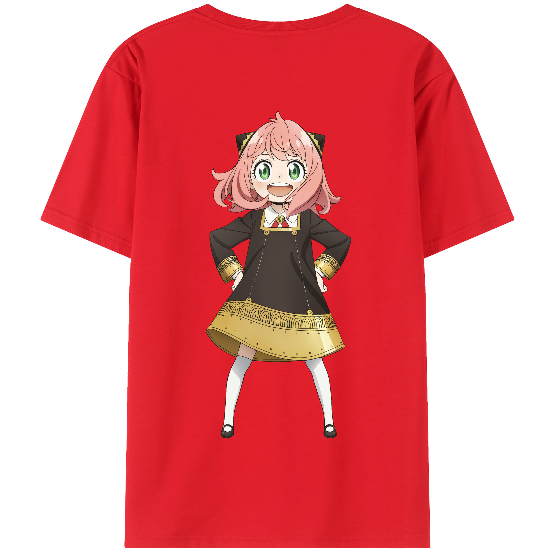 （画像用） SPY×FAMILY间谍家家酒 綿100％半袖Tシャツ（背面プリント）