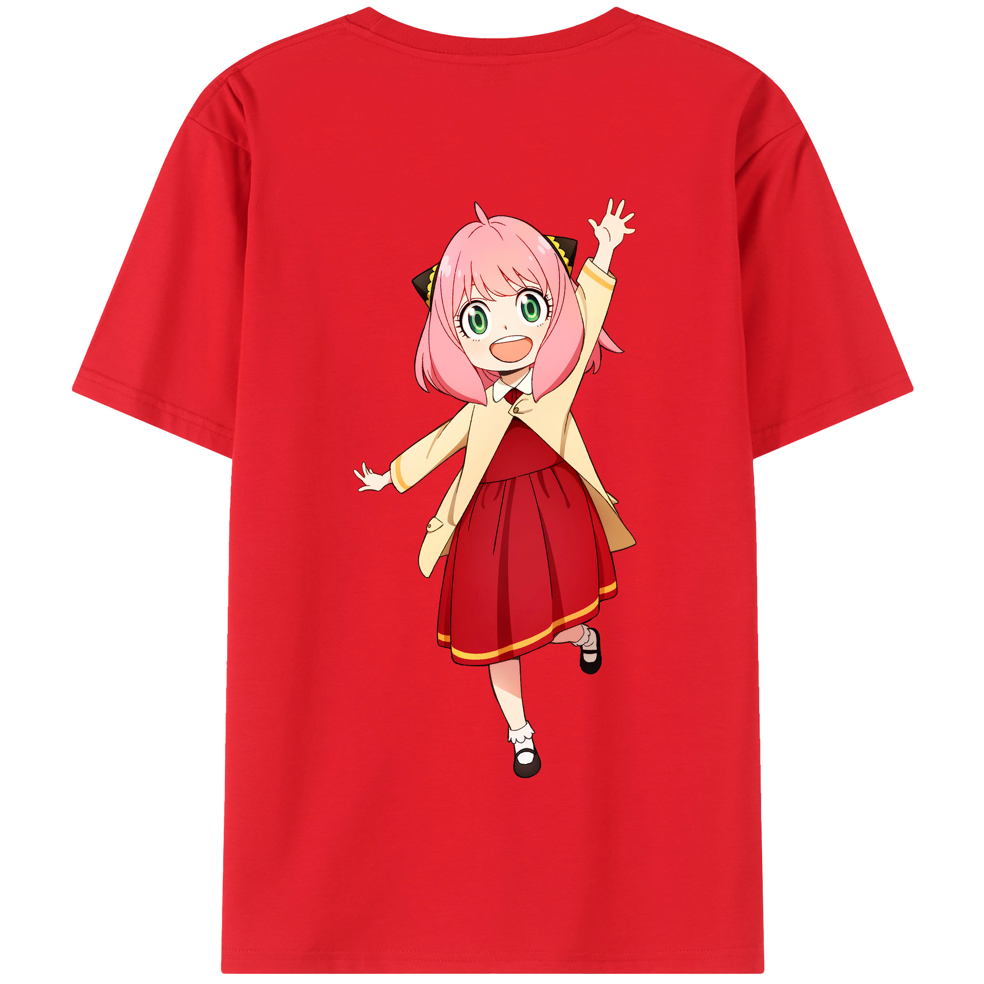 （画像用） SPY×FAMILY间谍家家酒 綿100％半袖Tシャツ（背面プリント）