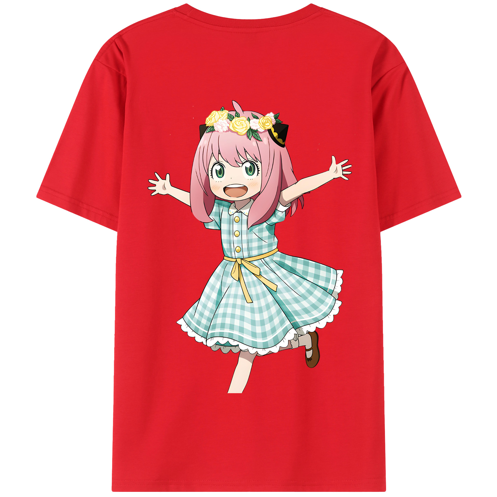 （画像用） SPY×FAMILY间谍家家酒 綿100％半袖Tシャツ（背面プリント）