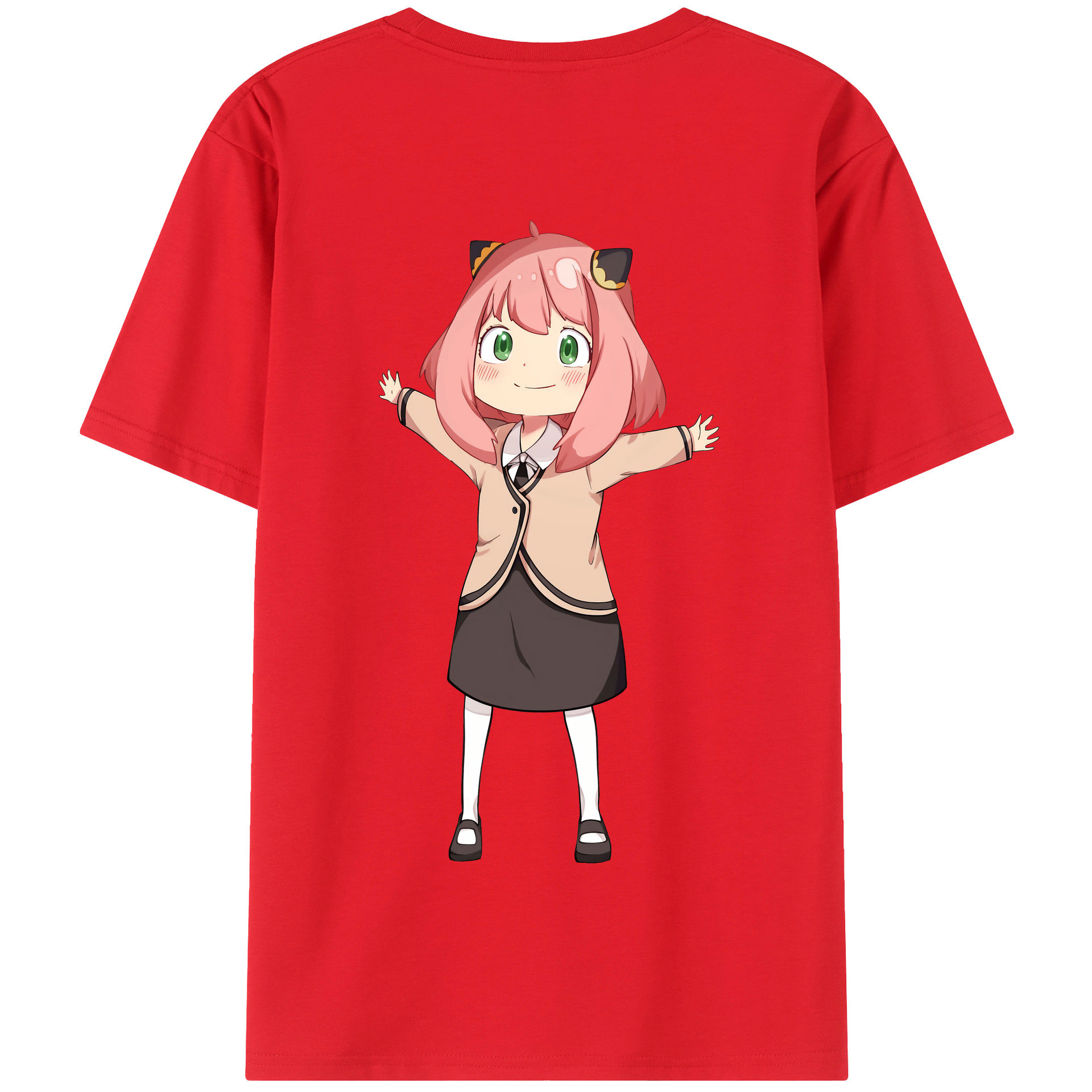 （画像用） SPY×FAMILY间谍家家酒 綿100％半袖Tシャツ（背面プリント）