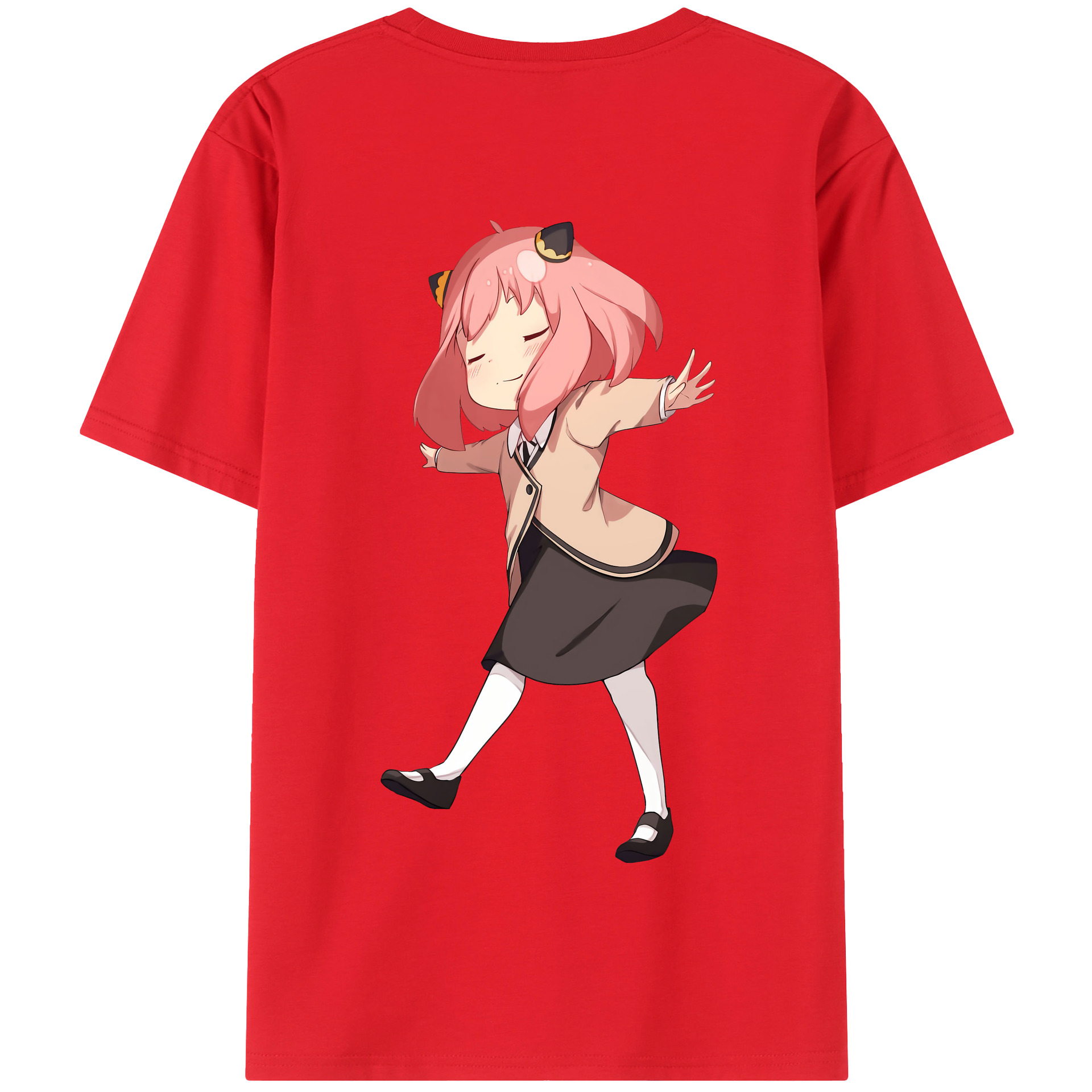 （画像用） SPY×FAMILY间谍家家酒 綿100％半袖Tシャツ（背面プリント）