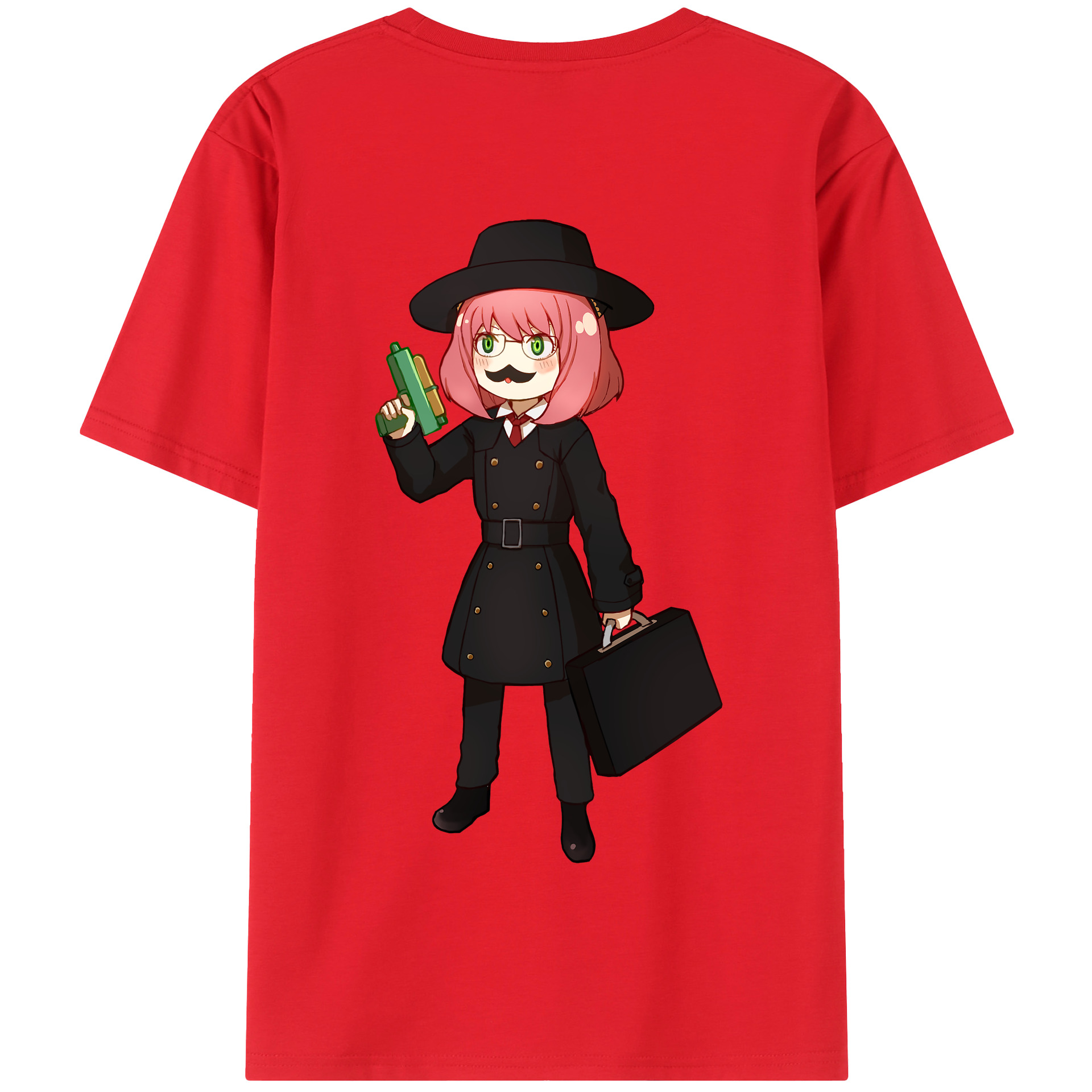 （画像用） SPY×FAMILY间谍家家酒 綿100％半袖Tシャツ（背面プリント）