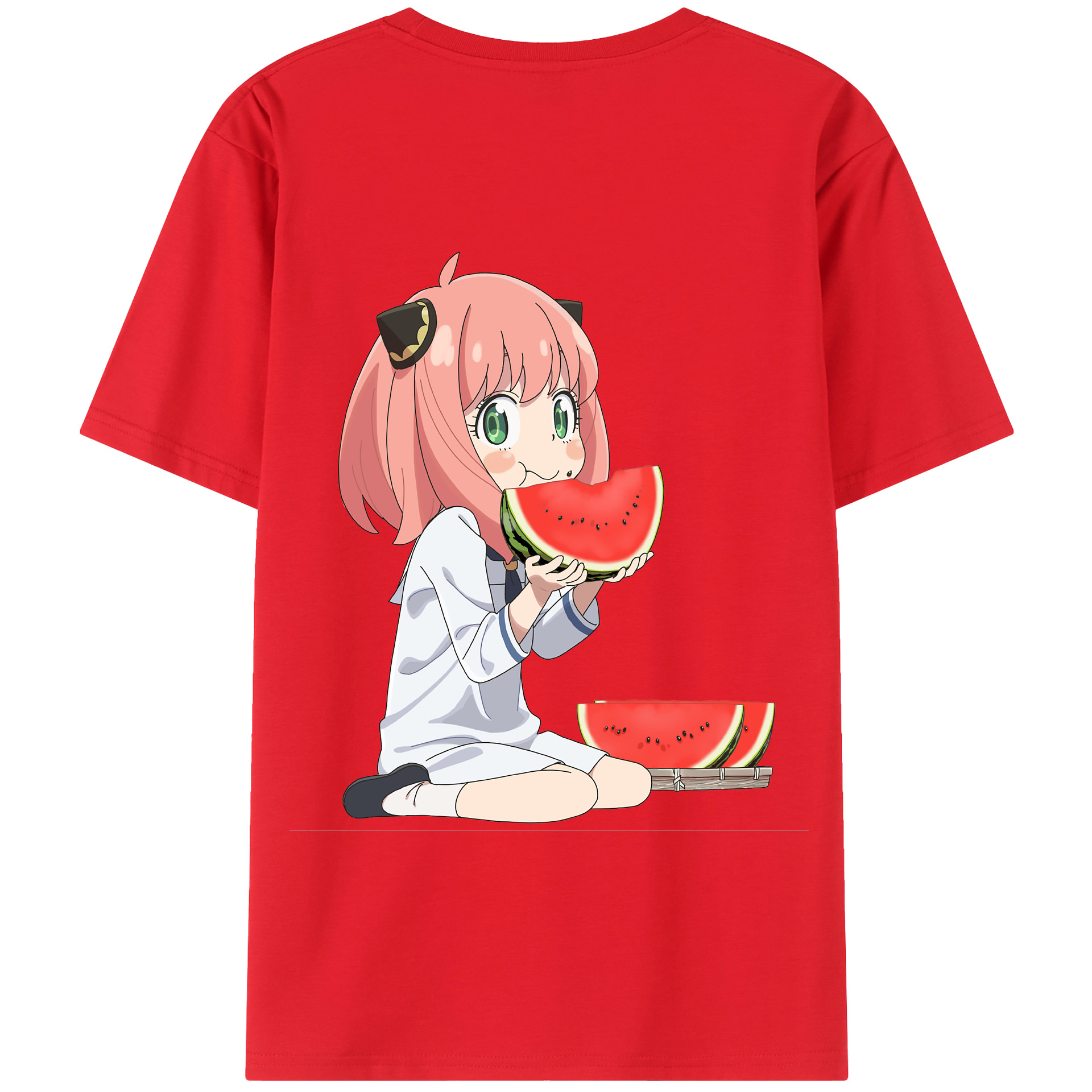 （画像用） SPY×FAMILY间谍家家酒 綿100％半袖Tシャツ（背面プリント）