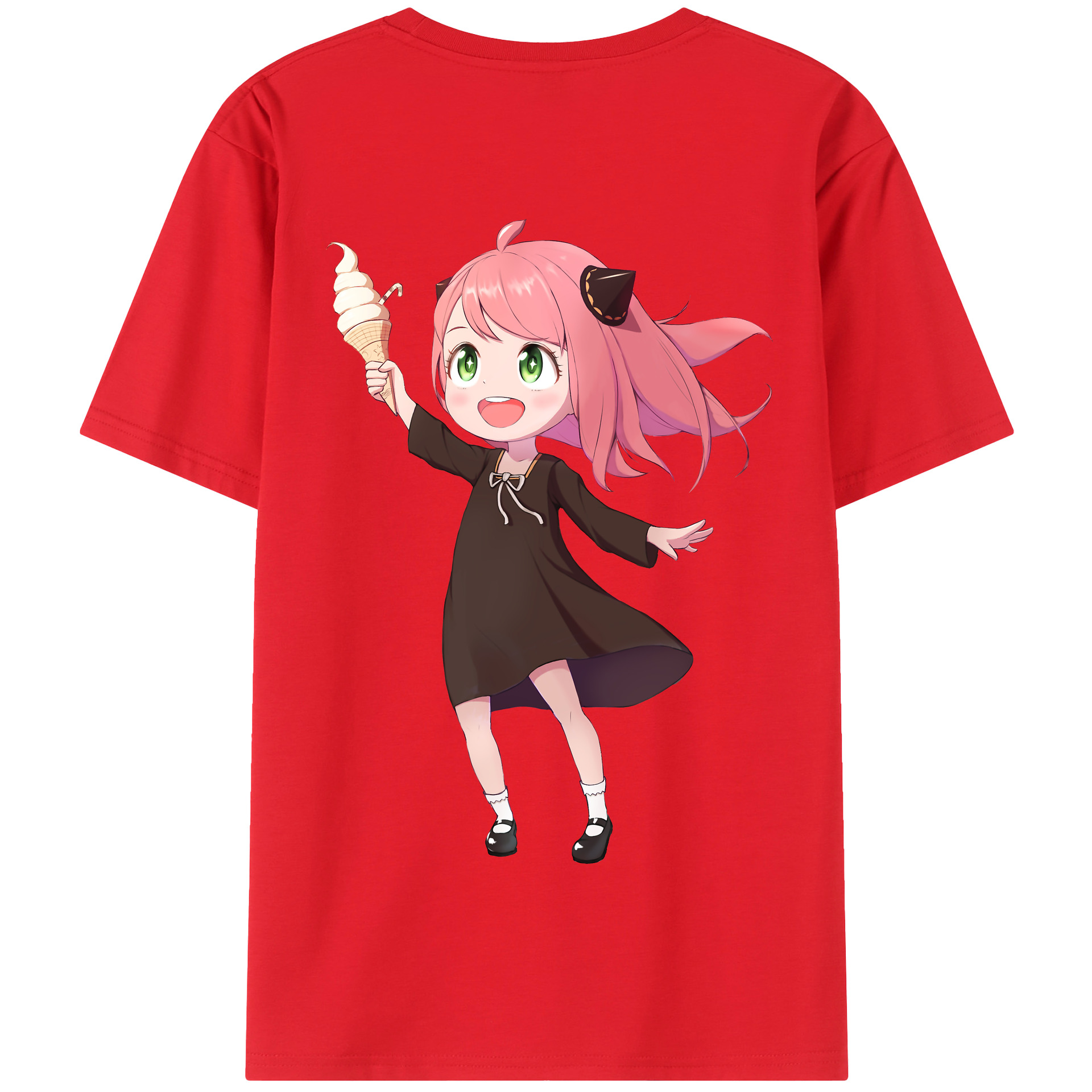 （画像用） SPY×FAMILY间谍家家酒 綿100％半袖Tシャツ（背面プリント）