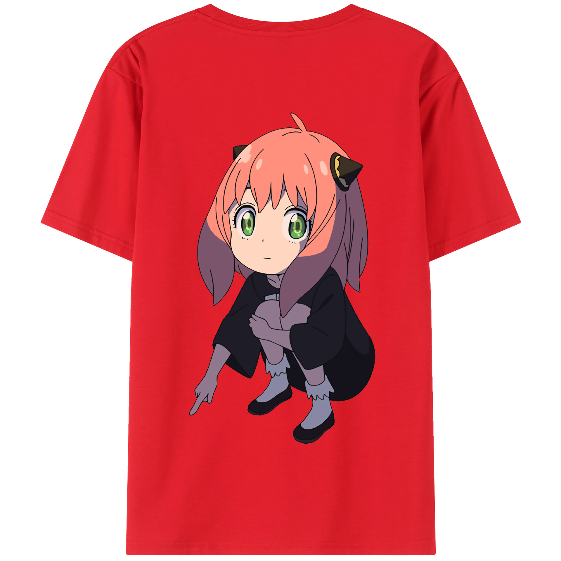 （画像用） SPY×FAMILY间谍家家酒 綿100％半袖Tシャツ（背面プリント）