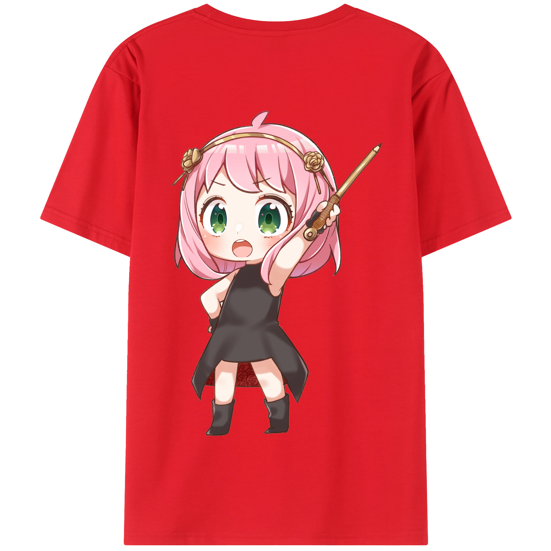 （画像用） SPY×FAMILY间谍家家酒 綿100％半袖Tシャツ（背面プリント）