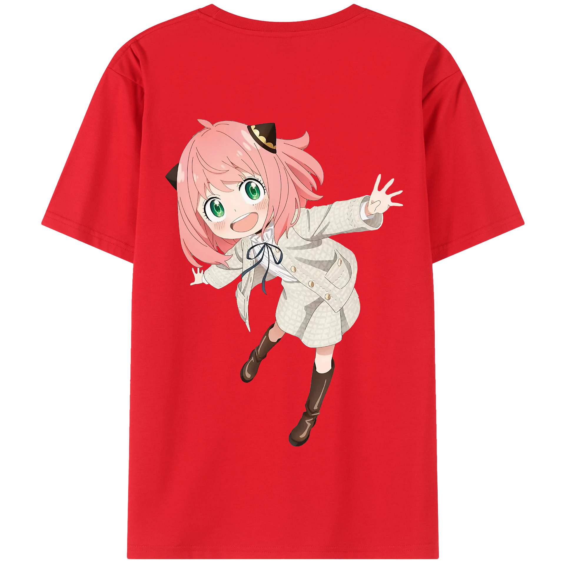 （画像用） SPY×FAMILY间谍家家酒 綿100％半袖Tシャツ（背面プリント）