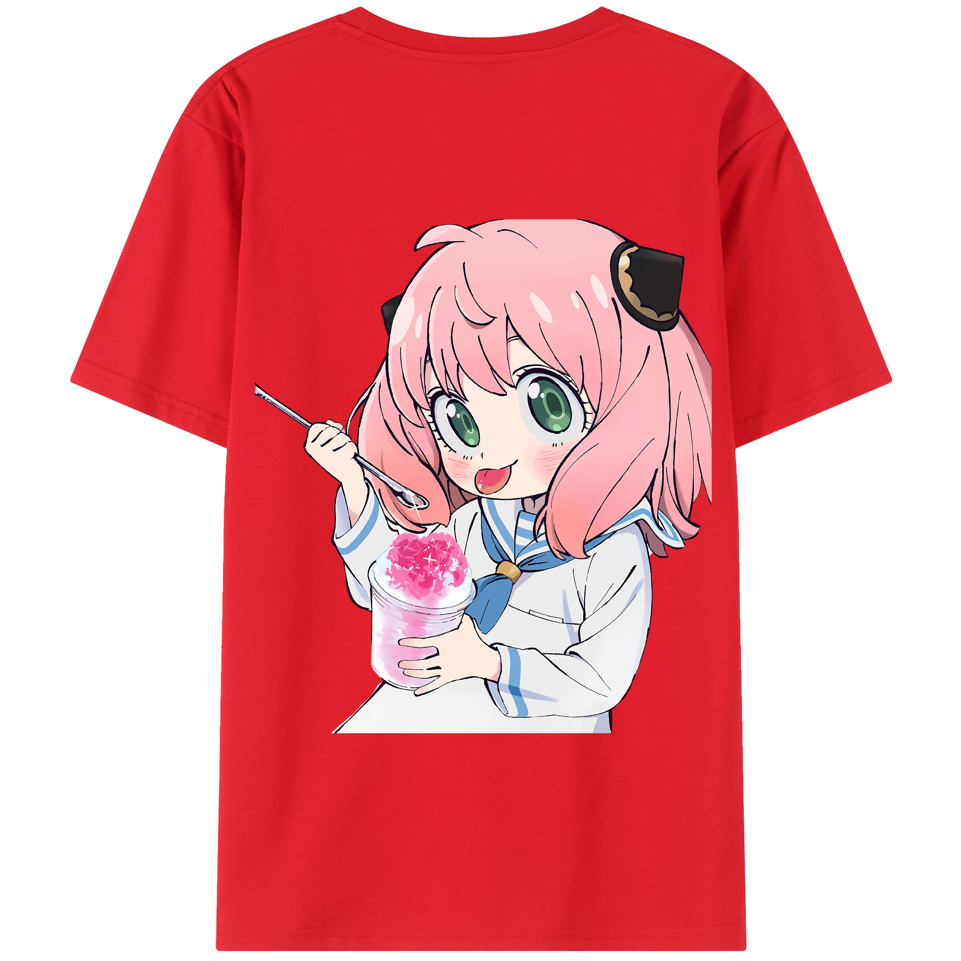 （画像用） SPY×FAMILY间谍家家酒 綿100％半袖Tシャツ（背面プリント）