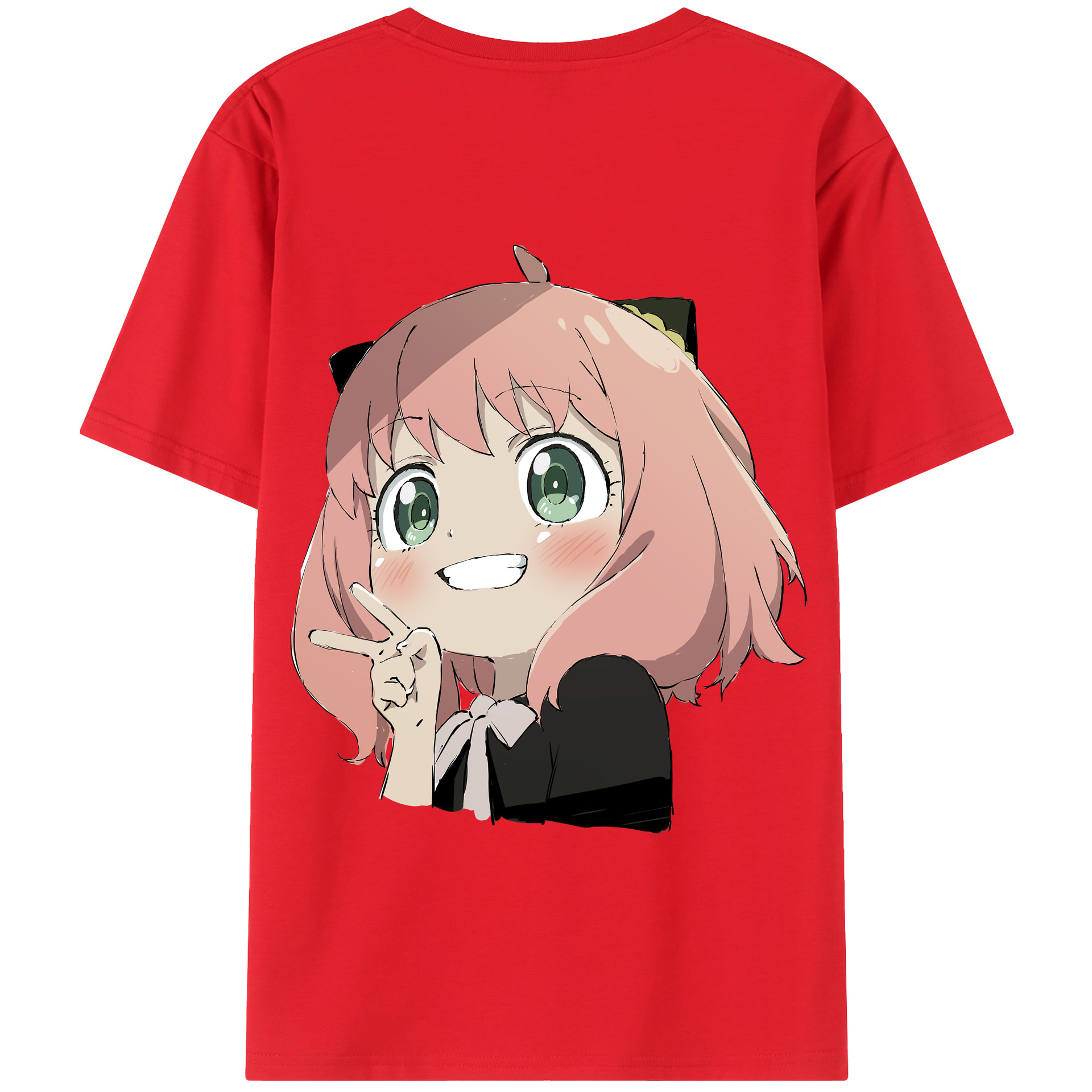 （画像用） SPY×FAMILY间谍家家酒 綿100％半袖Tシャツ（背面プリント）