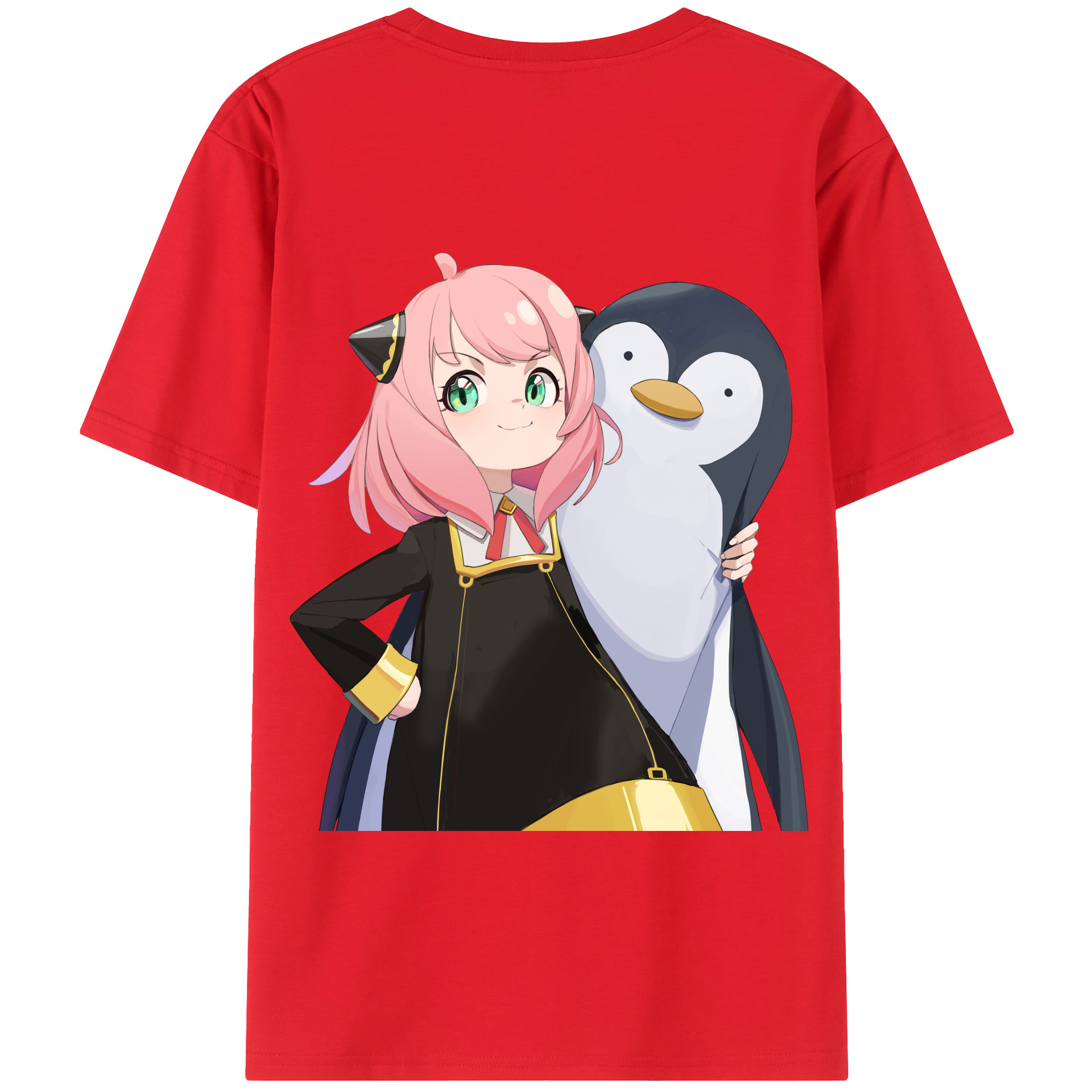 （画像用） SPY×FAMILY间谍家家酒 綿100％半袖Tシャツ（背面プリント）