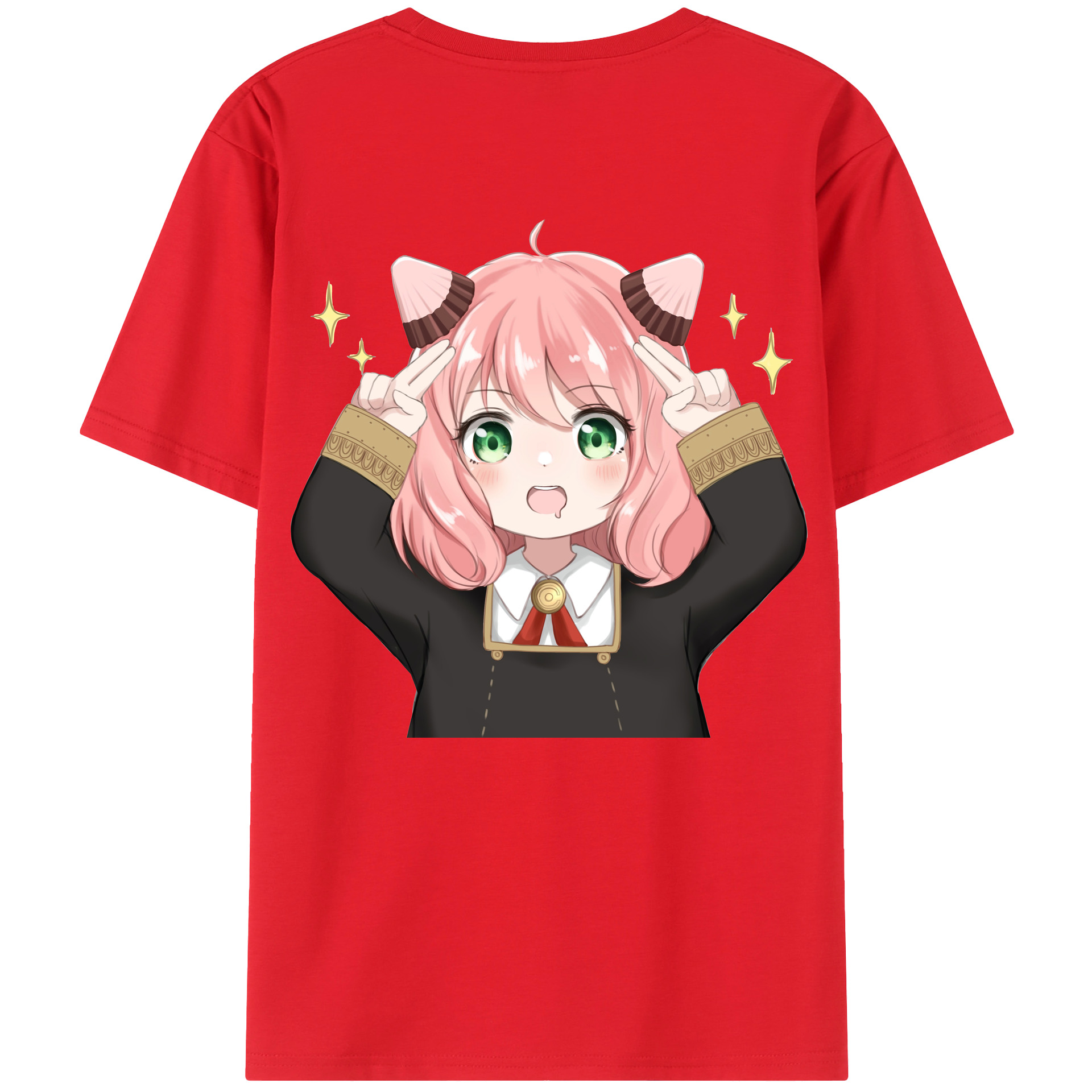 （画像用） SPY×FAMILY间谍家家酒 綿100％半袖Tシャツ（背面プリント）