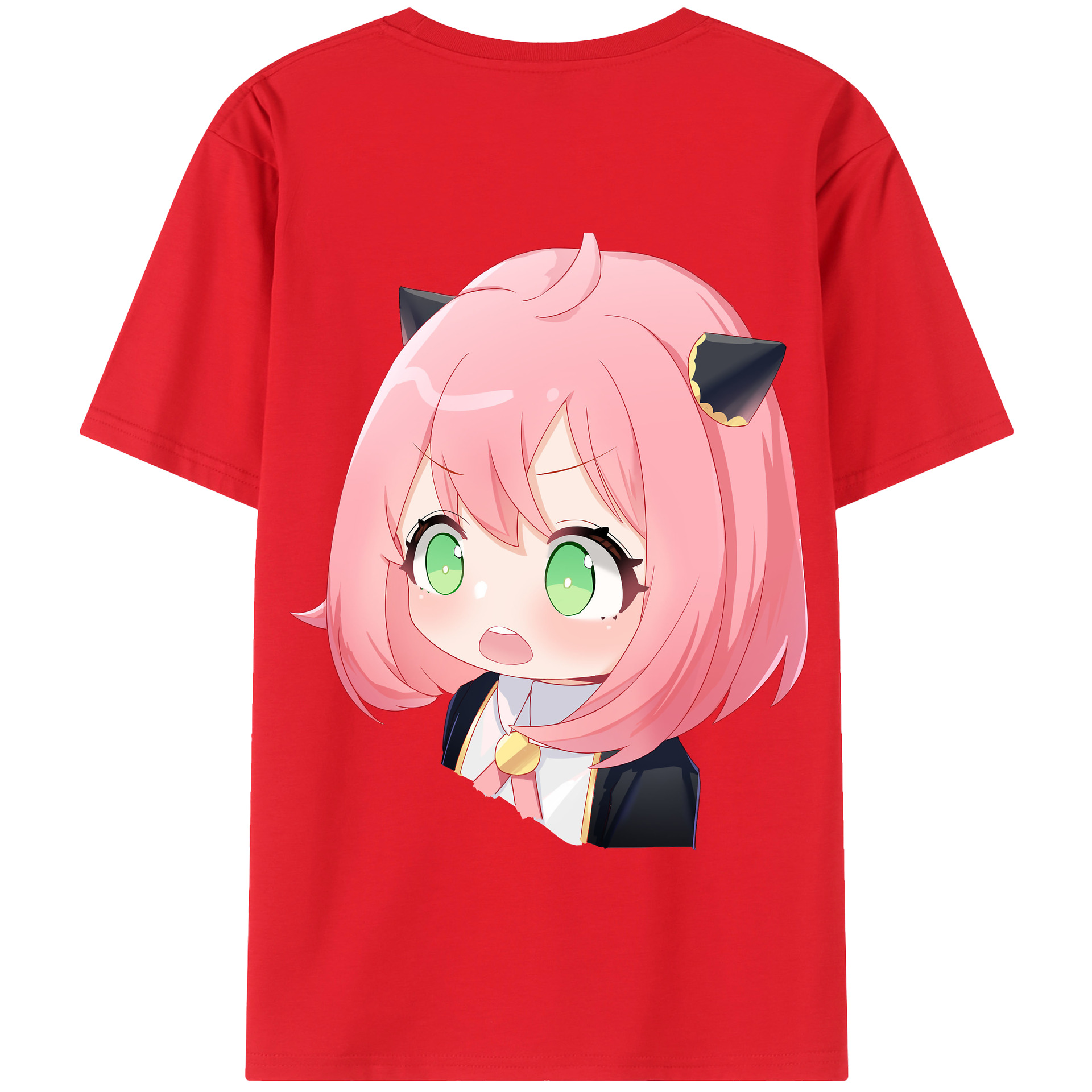 （画像用） SPY×FAMILY间谍家家酒 綿100％半袖Tシャツ（背面プリント）