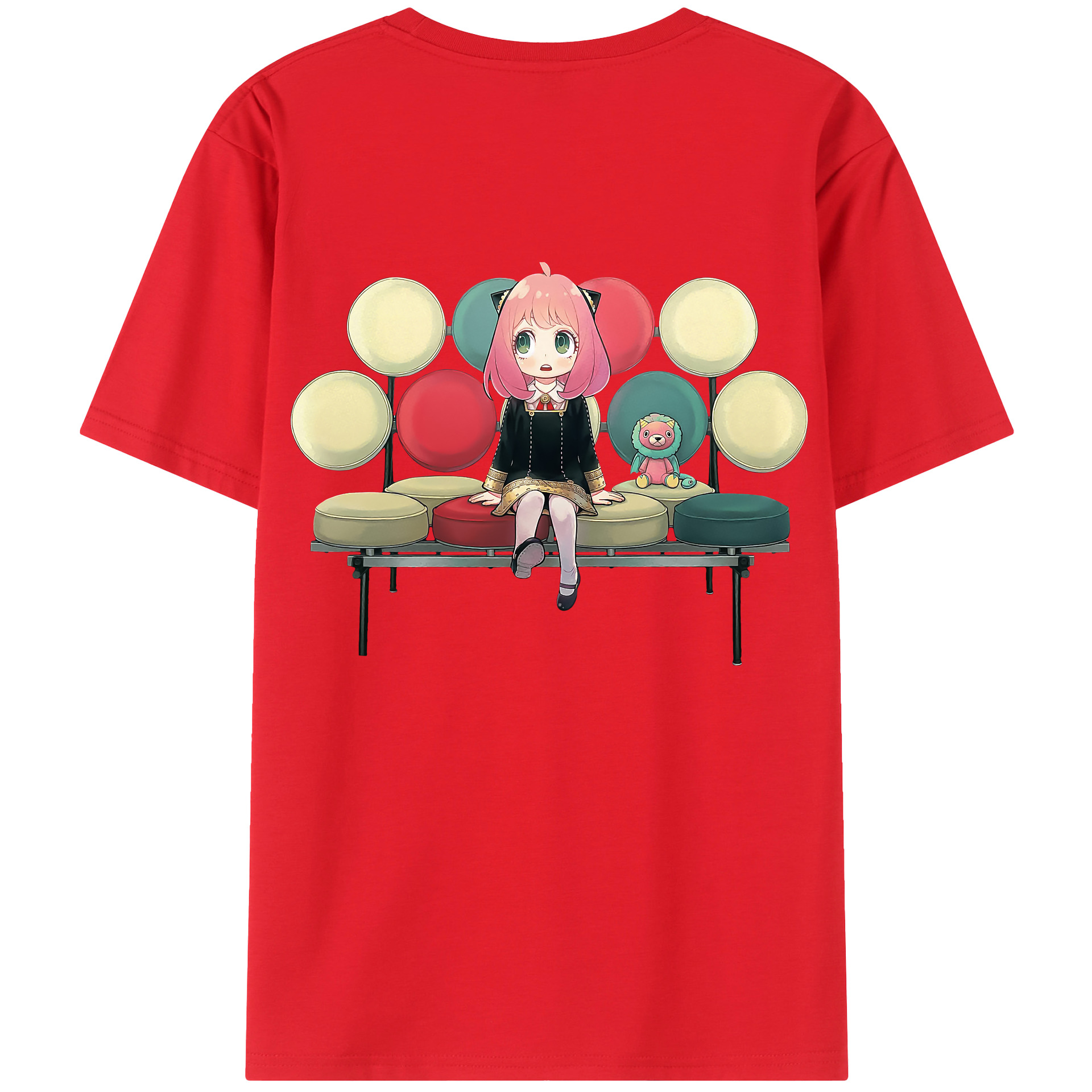 （画像用） SPY×FAMILY间谍家家酒 綿100％半袖Tシャツ（背面プリント）