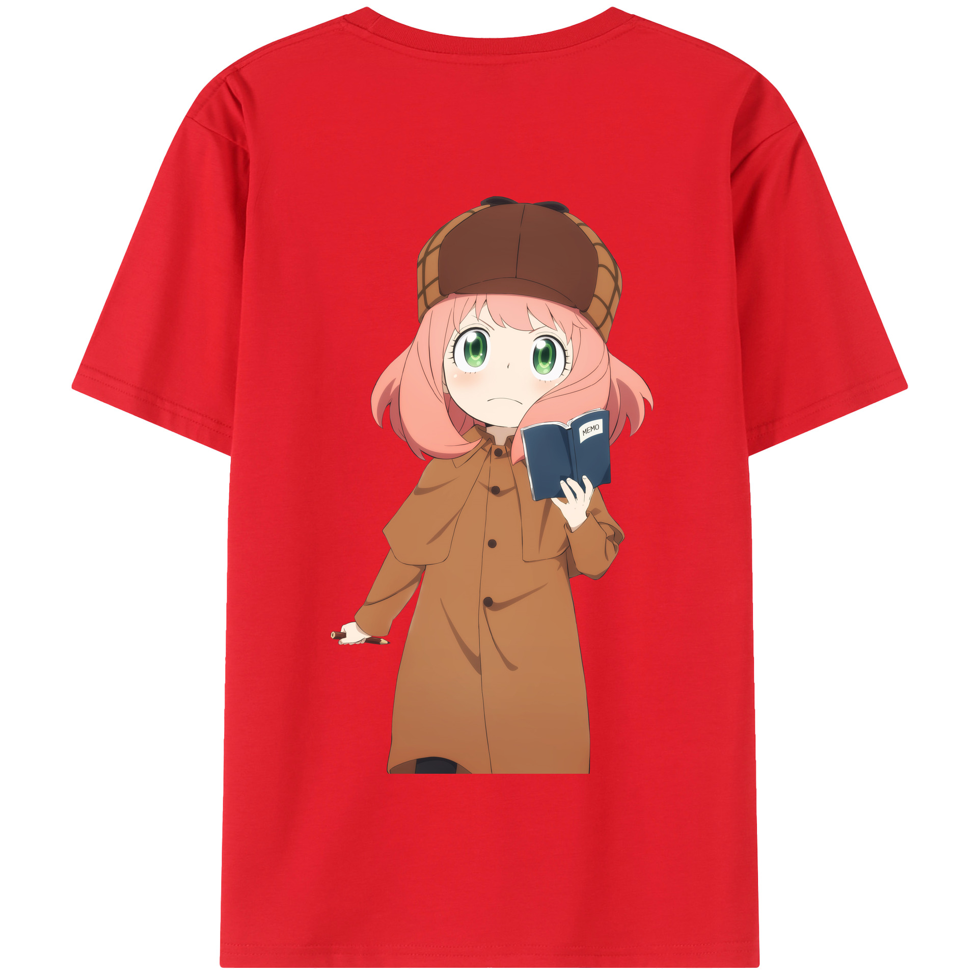 （画像用） SPY×FAMILY间谍家家酒 綿100％半袖Tシャツ（背面プリント）