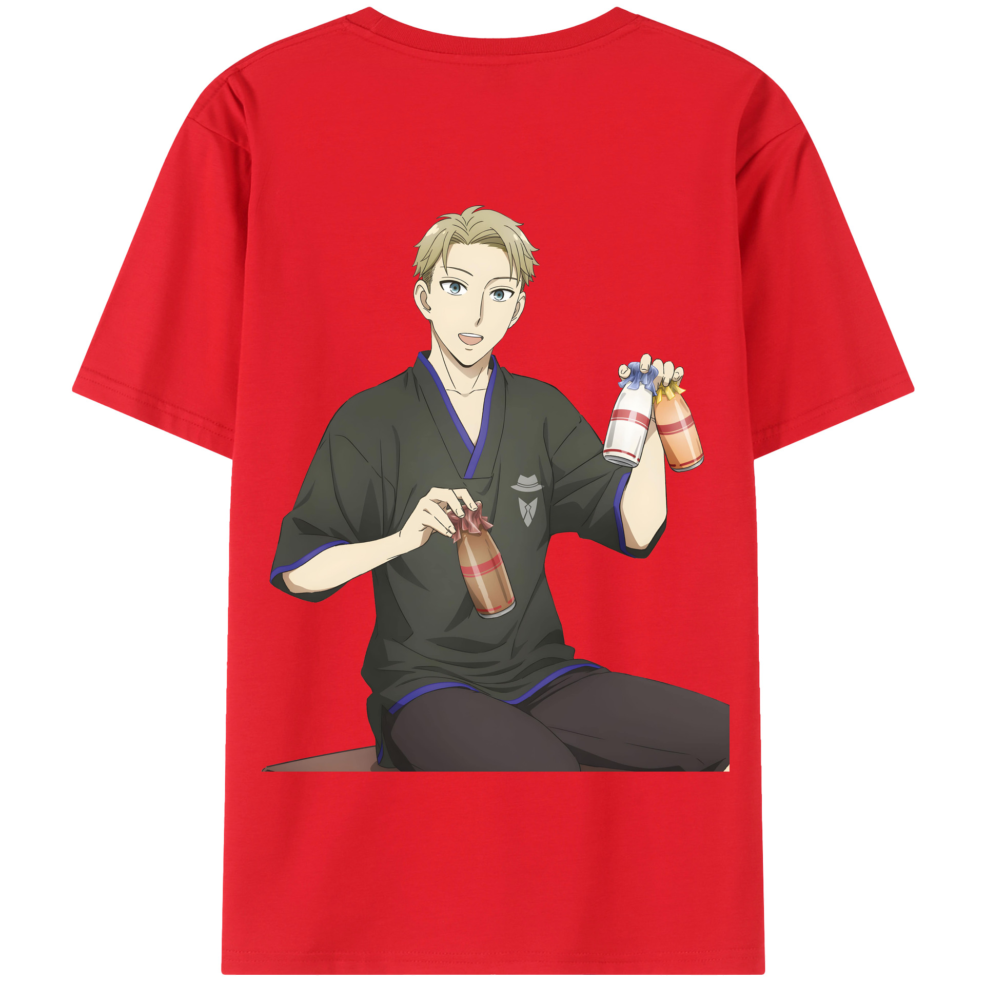（画像用） SPY×FAMILY间谍家家酒 綿100％半袖Tシャツ（背面プリント）