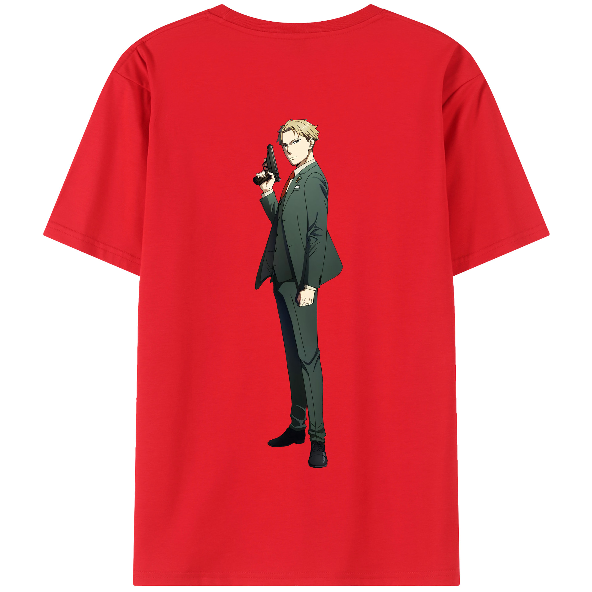 （画像用） SPY×FAMILY间谍家家酒 綿100％半袖Tシャツ（背面プリント）