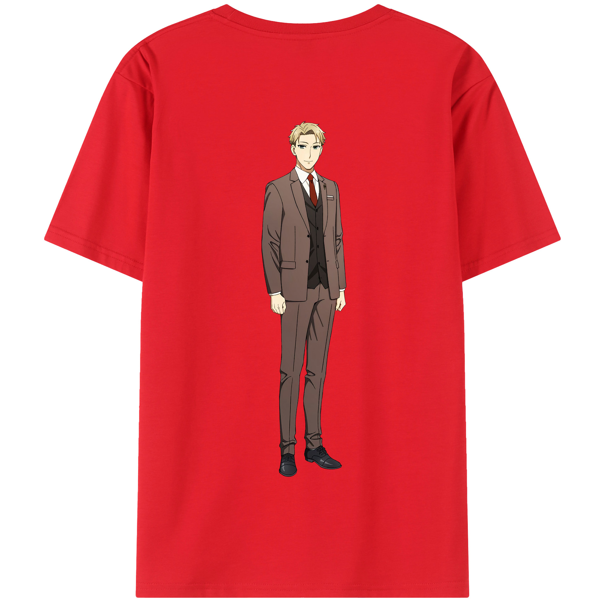 （画像用） SPY×FAMILY间谍家家酒 綿100％半袖Tシャツ（背面プリント）
